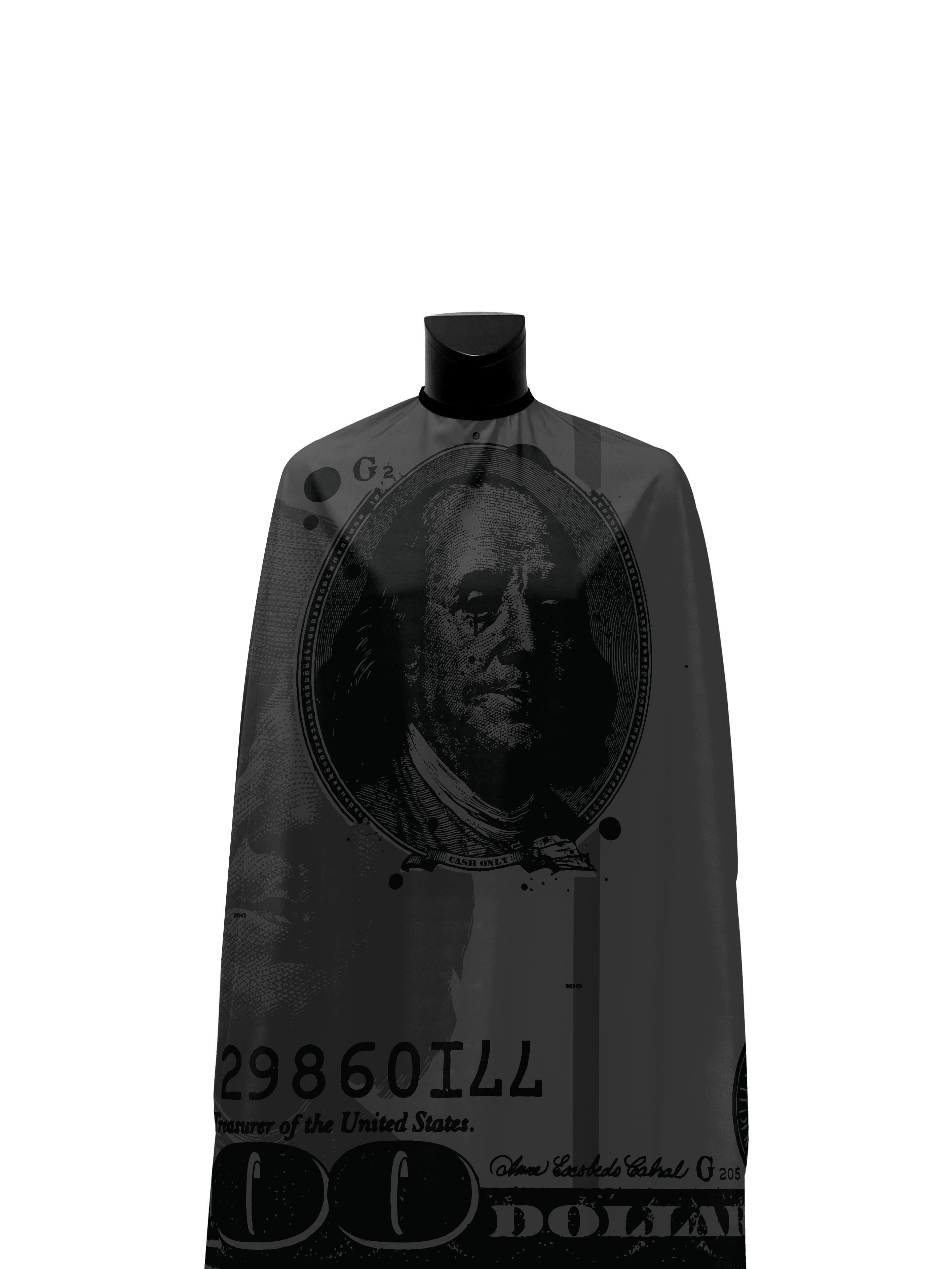 $100 Bill (BLACKOUT) PRO Cape