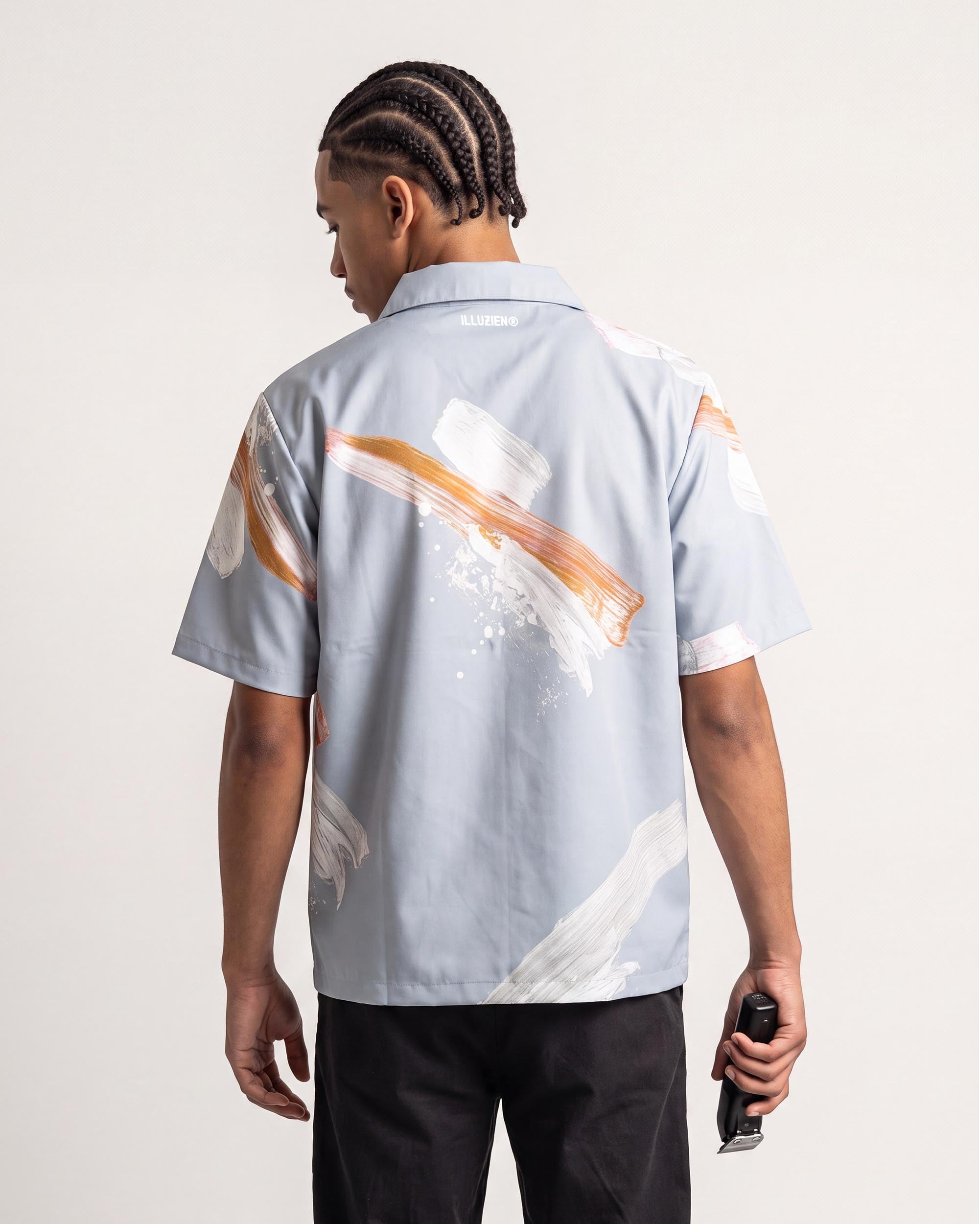 Palette Traditional Barber Jacket - back view