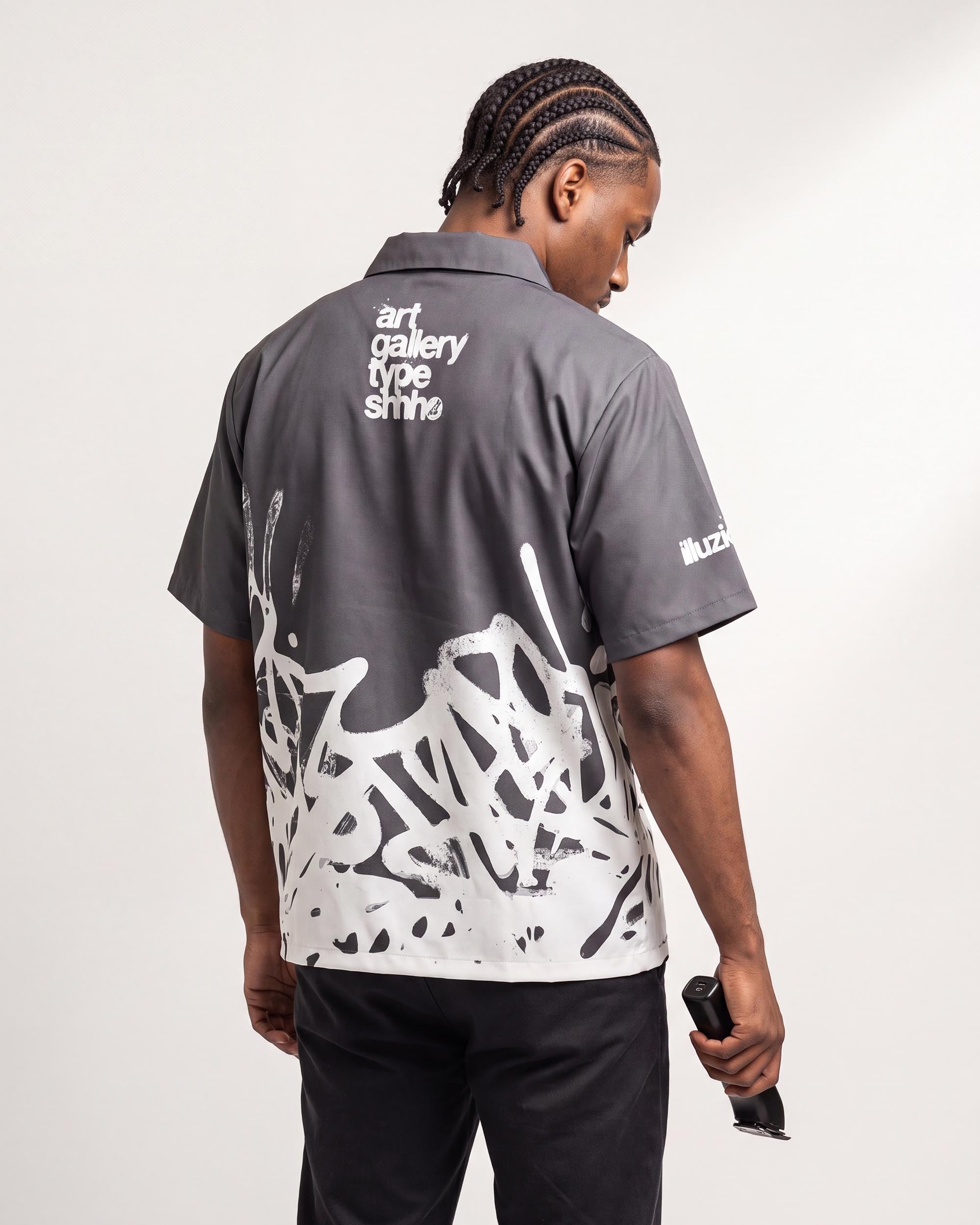 Coal AGTS Traditional Barber Jacket - back view