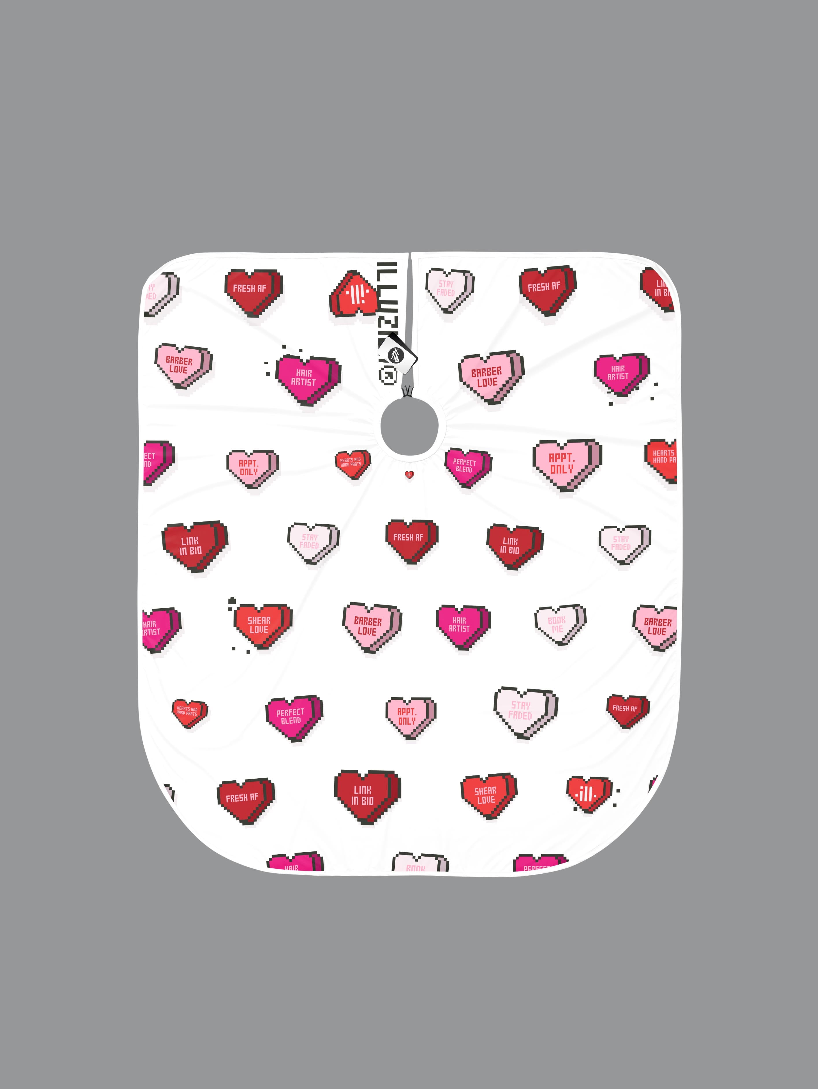 8-Bit Candy Hearts PRO Cape