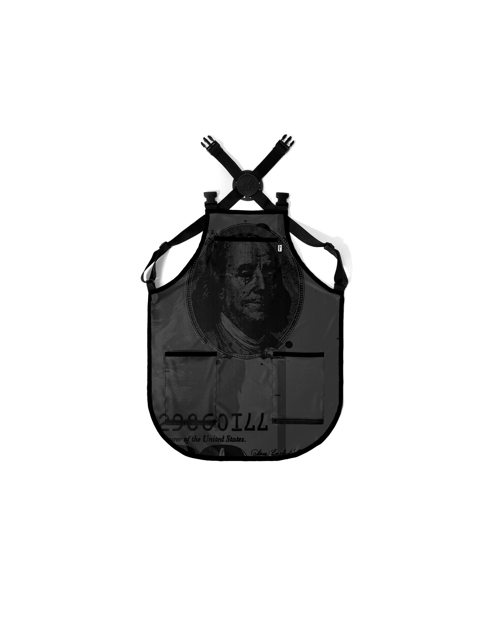 $100 Bill (BLACKOUT) PRO Apron - Illuzien