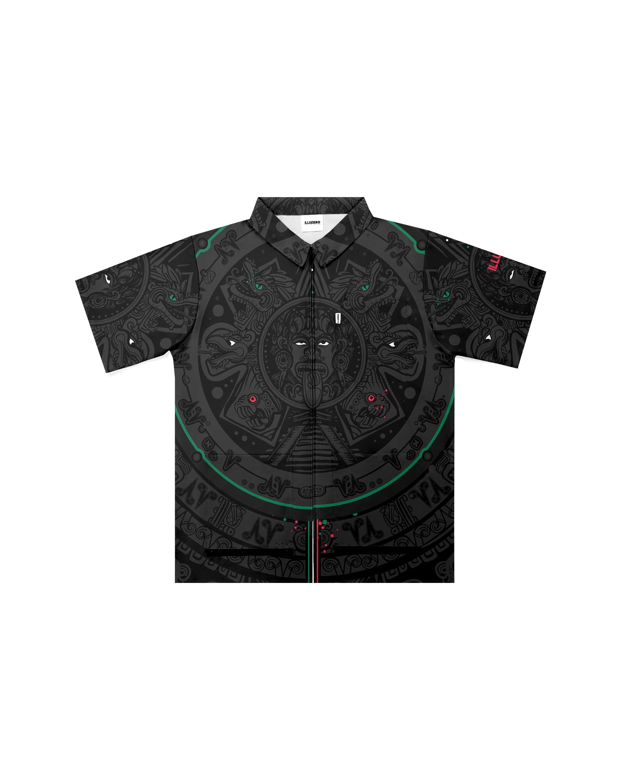 Aztec Oscuro Traditional Barber Jacket