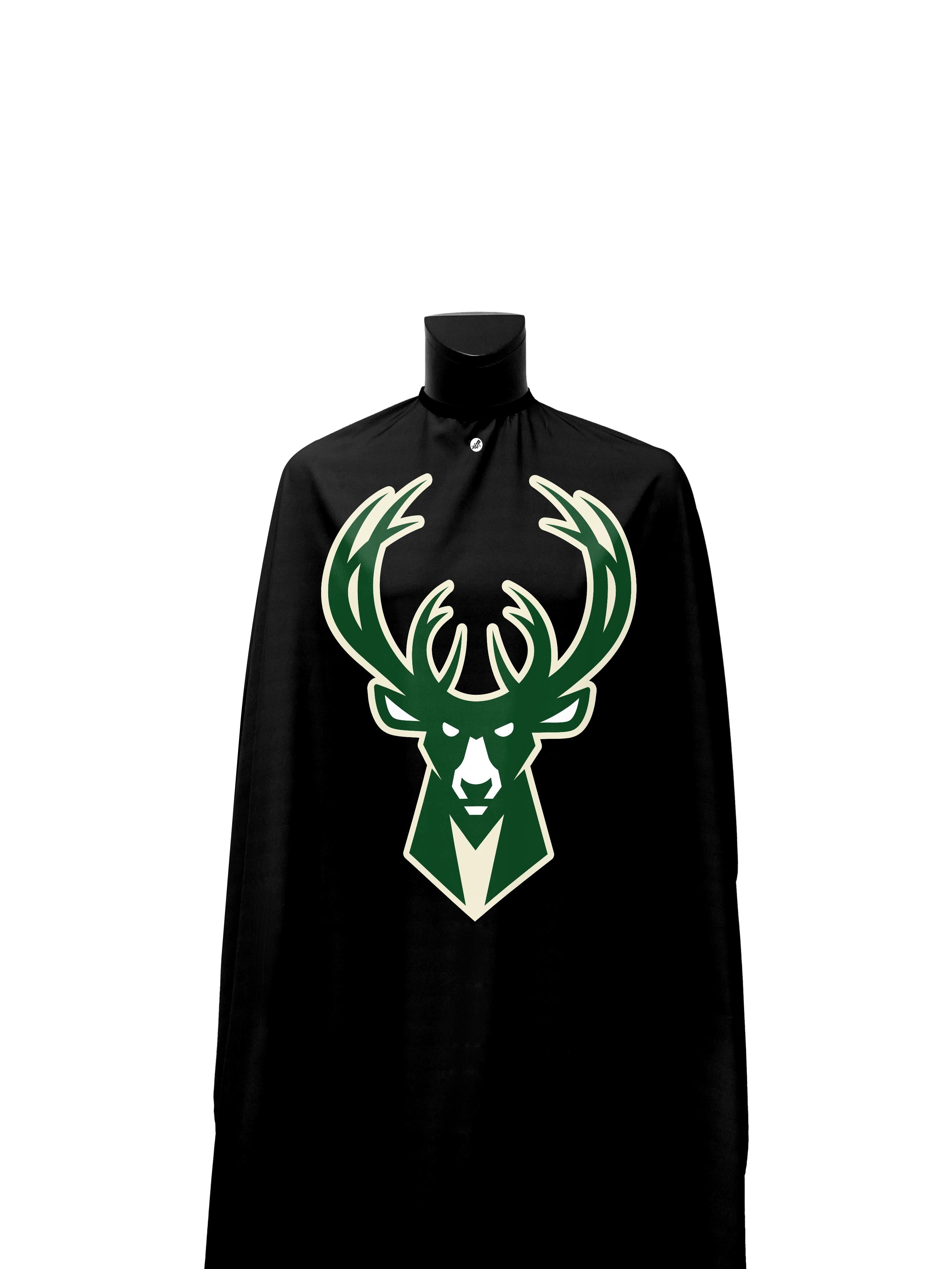 Milwaukee Bucks "Big Logo" PRO Cape-thumbmail-2