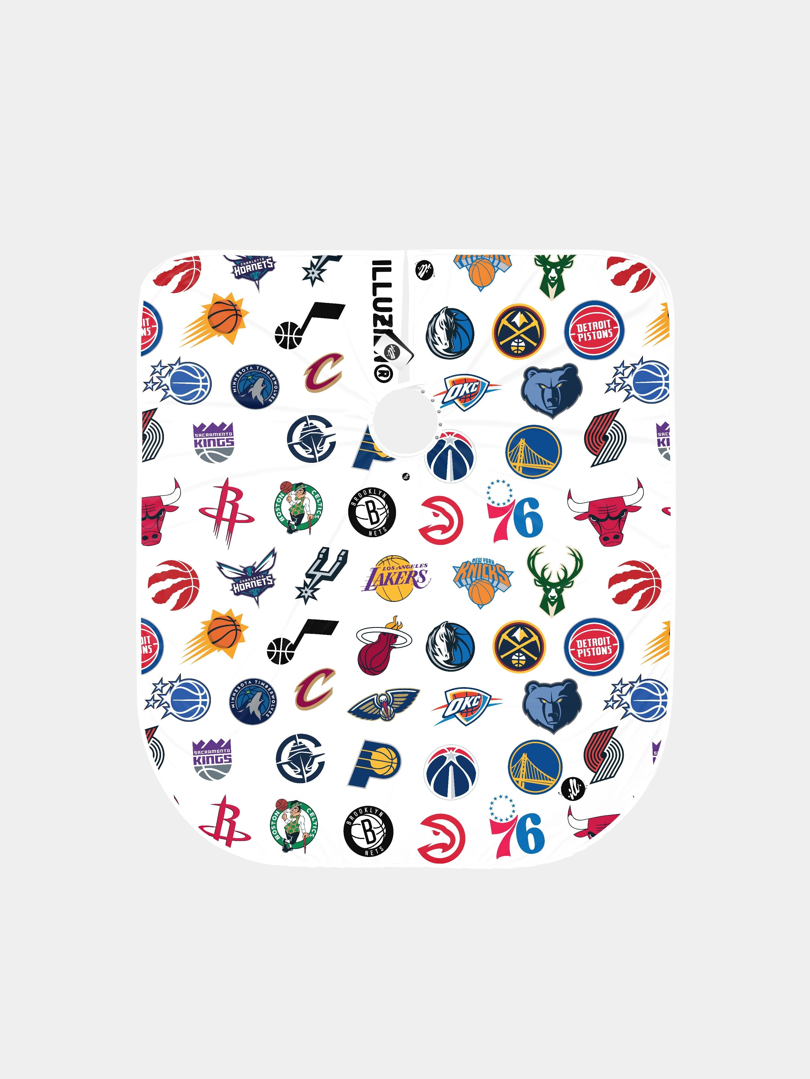 White NBA Primary Multi-Logo PRO Cape-thumbmail-6