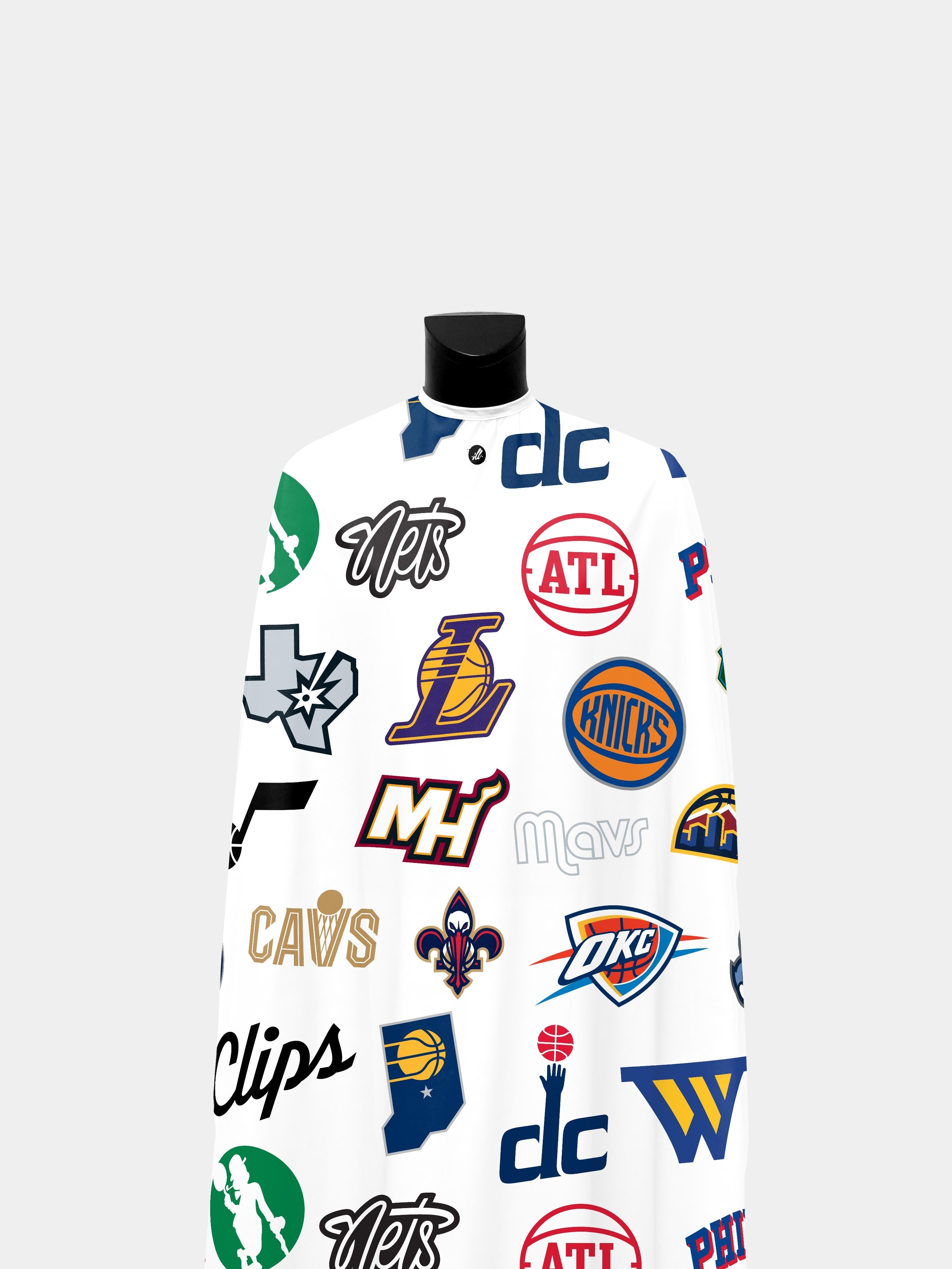 White NBA Secondary Multi-Logo PRO Cape-thumbmail-2