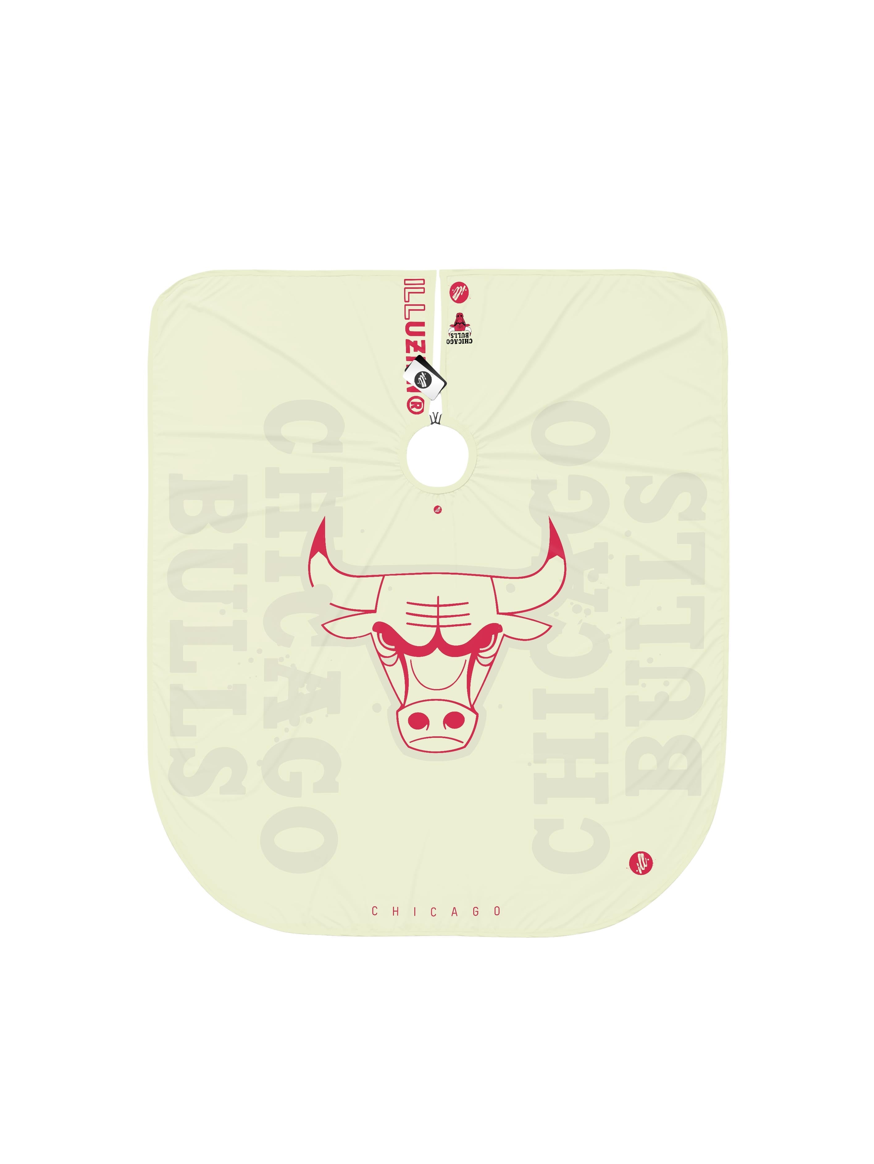 Chicago Bulls Tonal Cream PRO Cape