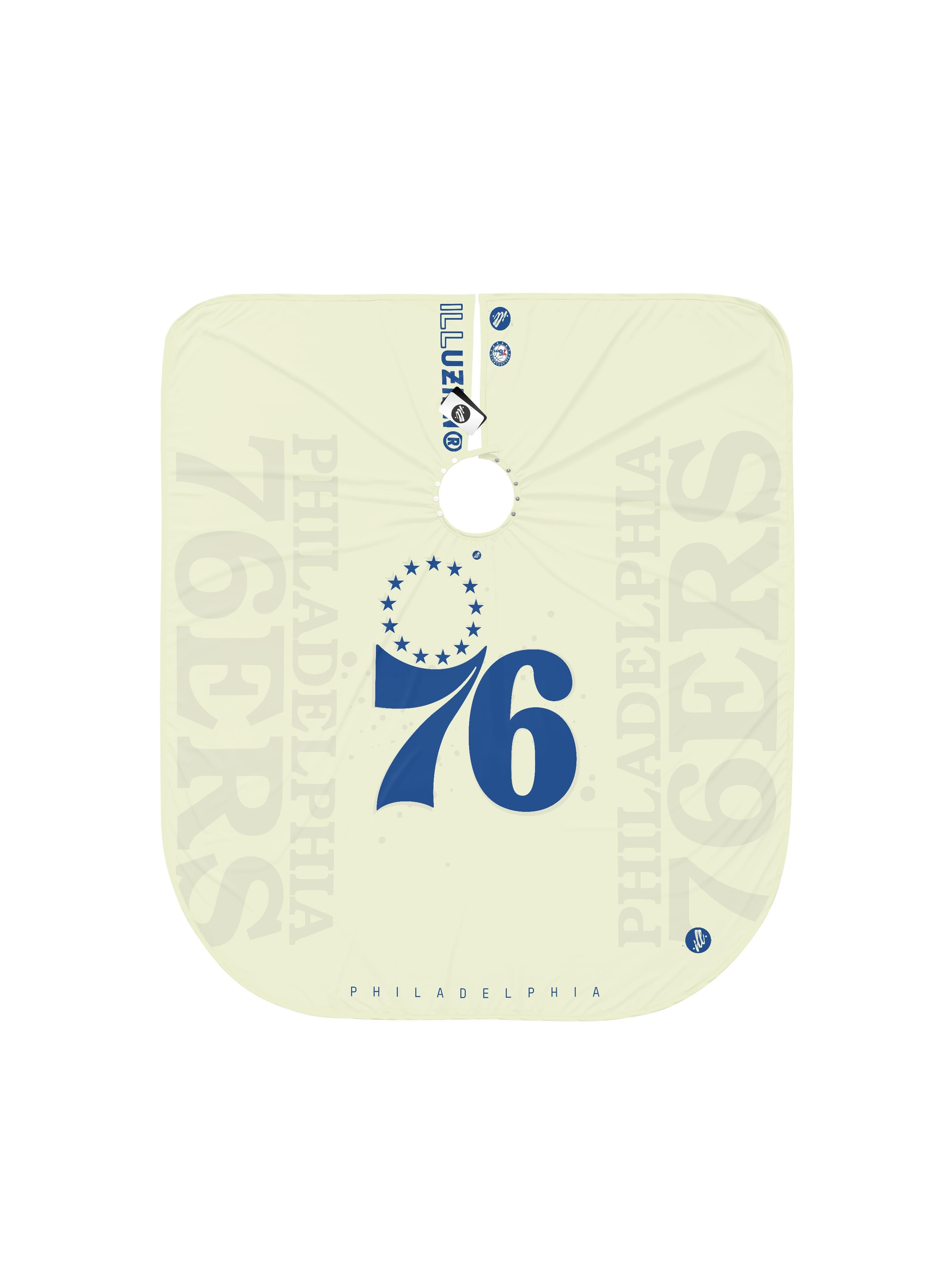 Philadelphia 76ers Tonal Cream PRO Cape-thumbmail-6