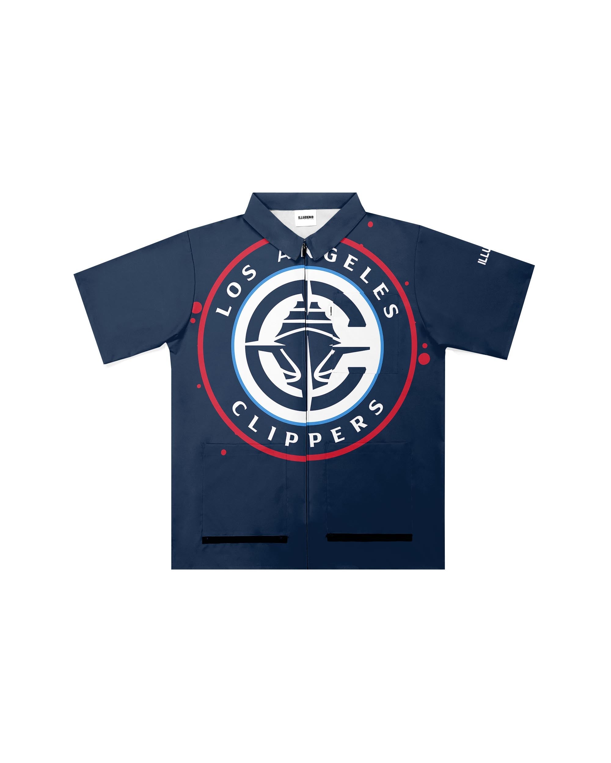 Los Angeles Clippers "LTK"Traditional Barber Jacket - Illuzien  