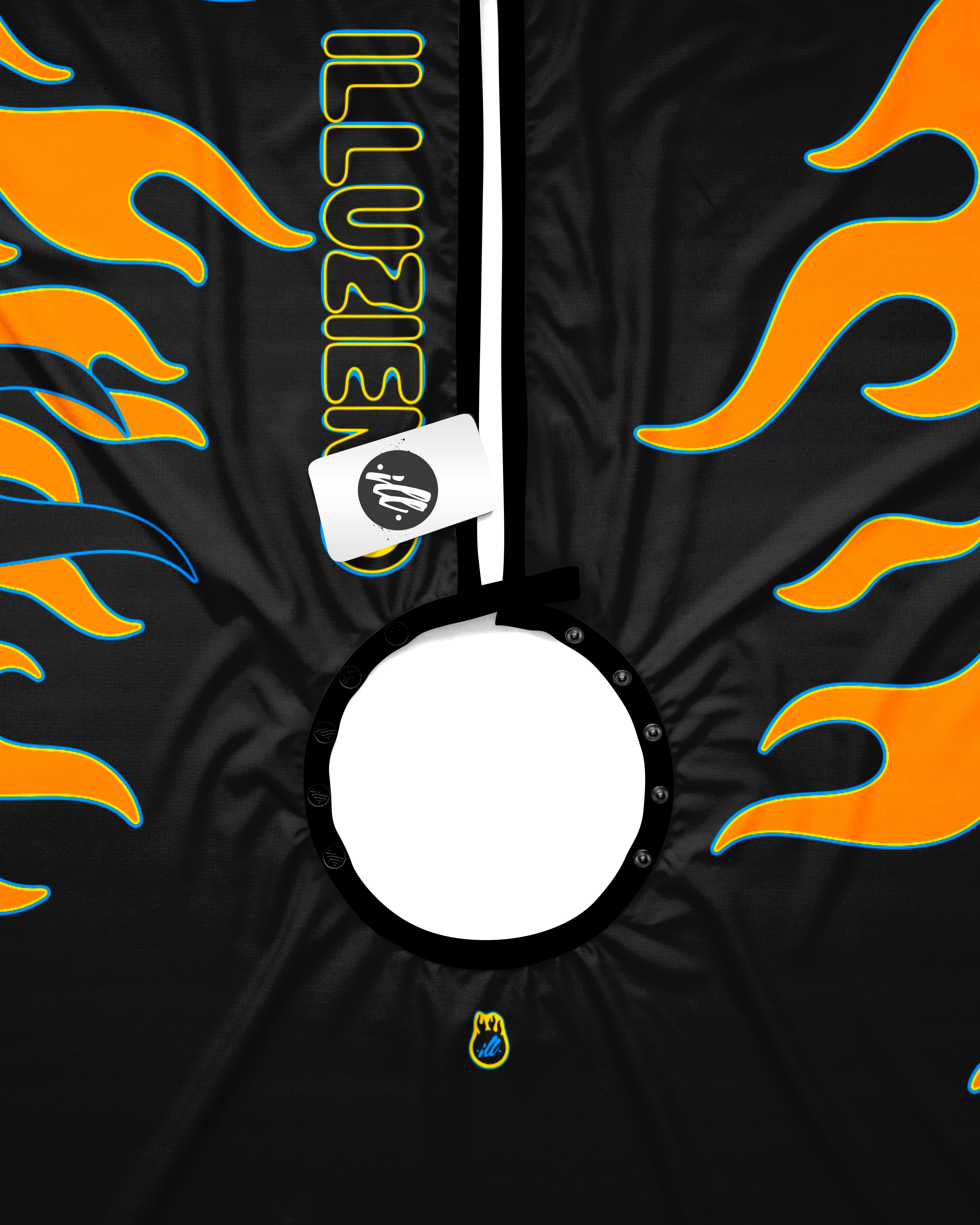 CUSTOM Vintage Flames PRO Cape-thumbmail-5