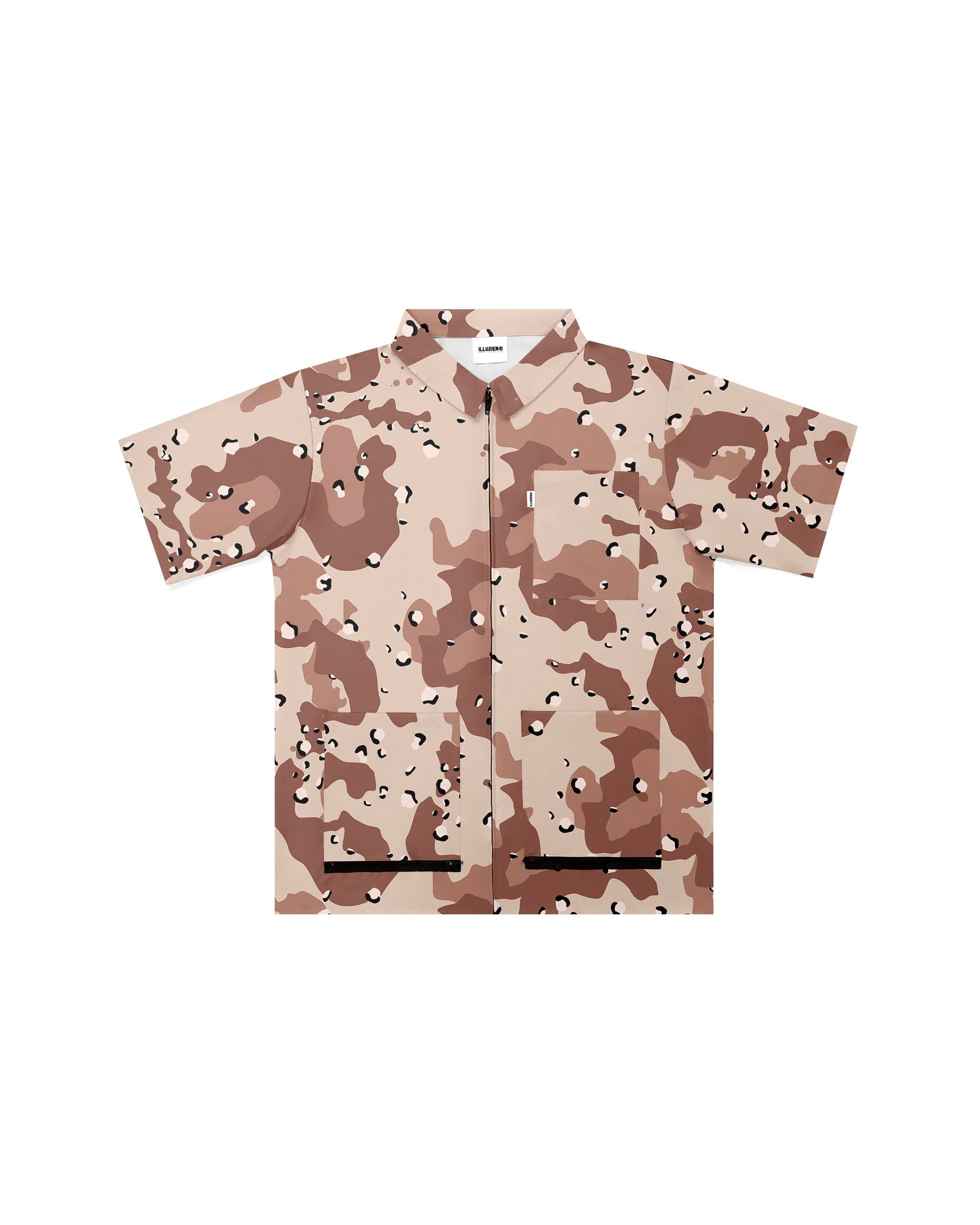 Desert Storm Camo Traditional Barber Jacket