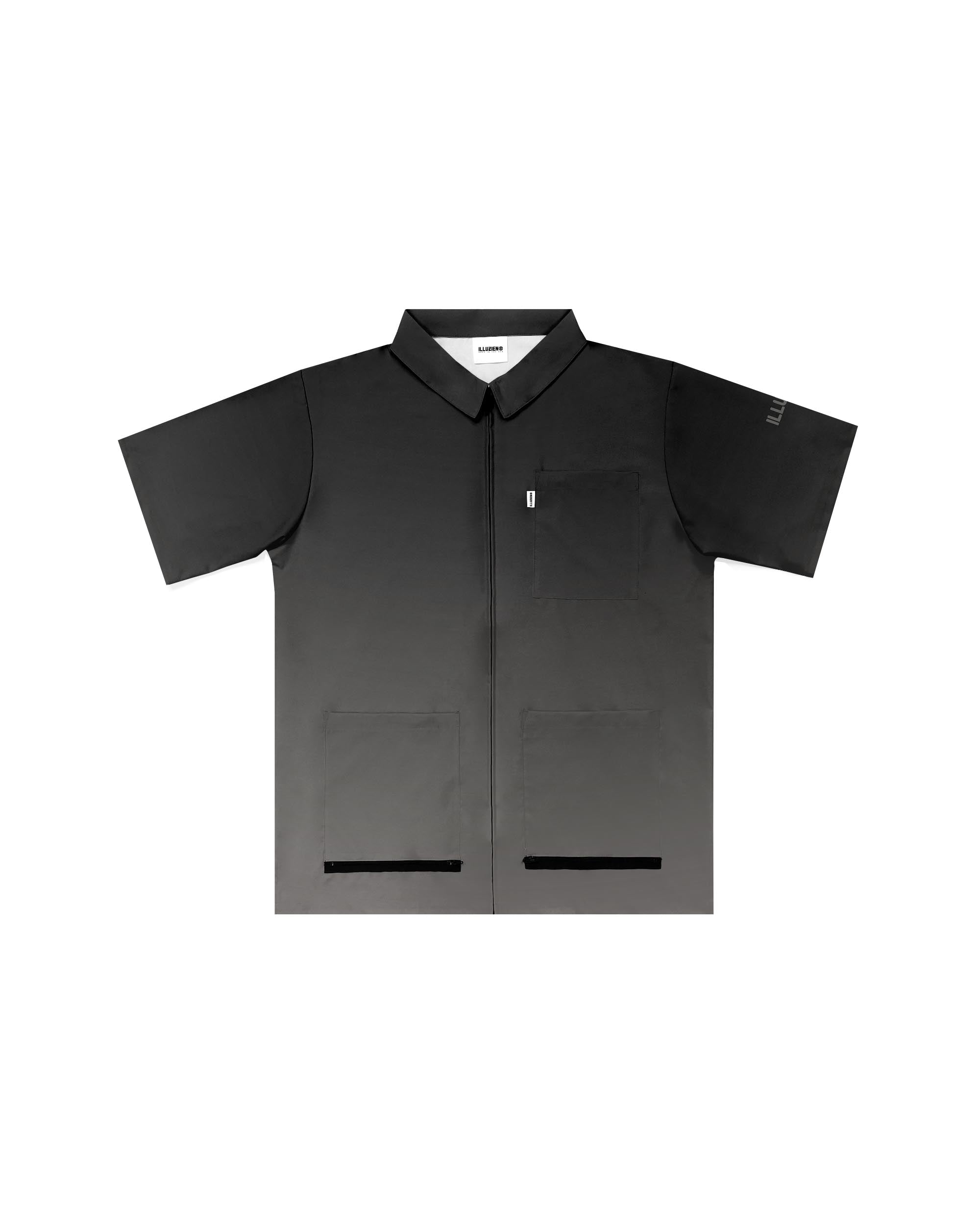 Carbon Gradient Traditional Barber Jacket
