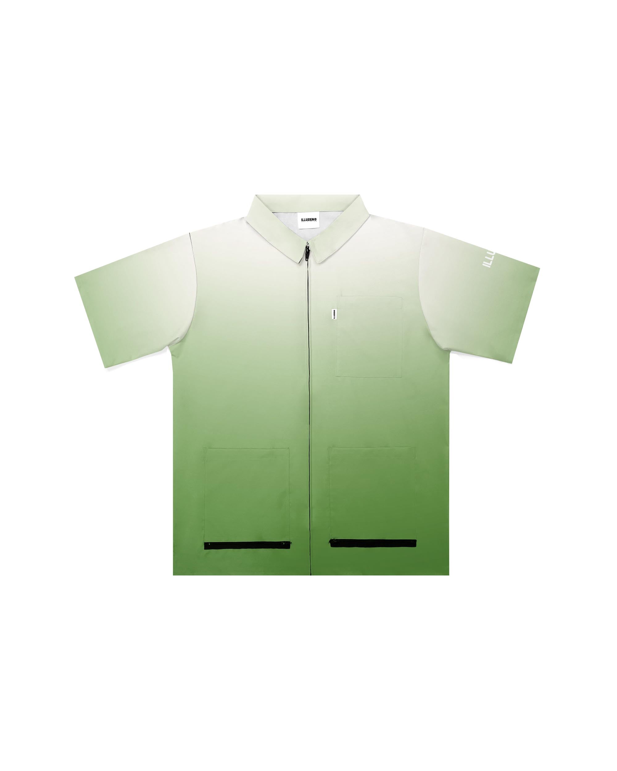 Matcha Gradient Traditional Barber Jacket