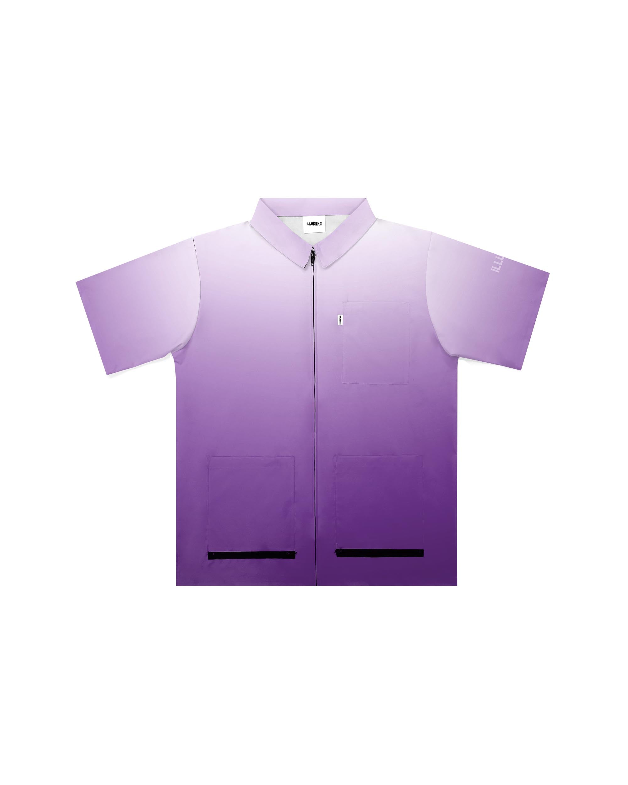 Ube Gradient Traditional Barber Jacket