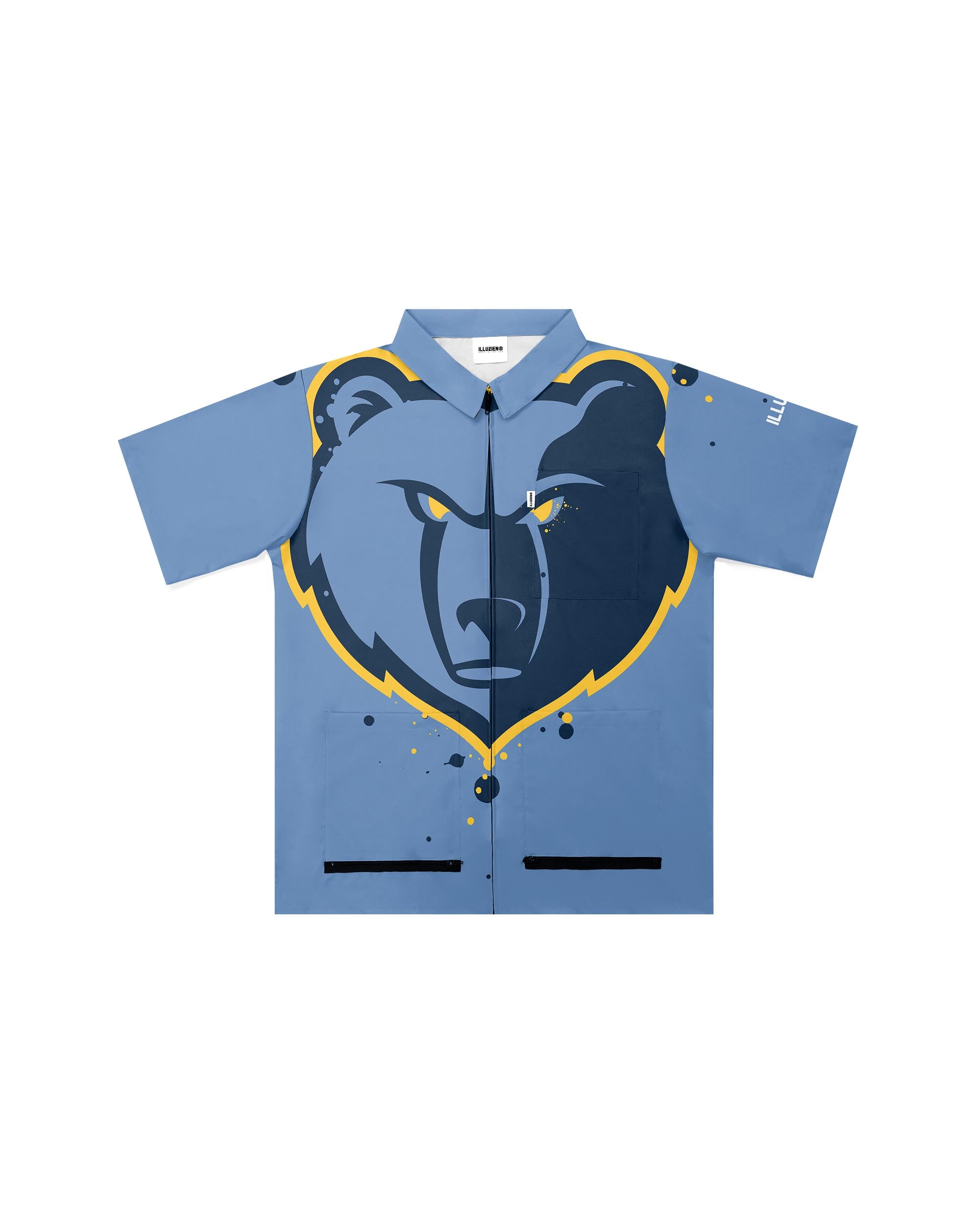 Memphis Grizzlies "LTK"Traditional Barber Jacket - Illuzien  