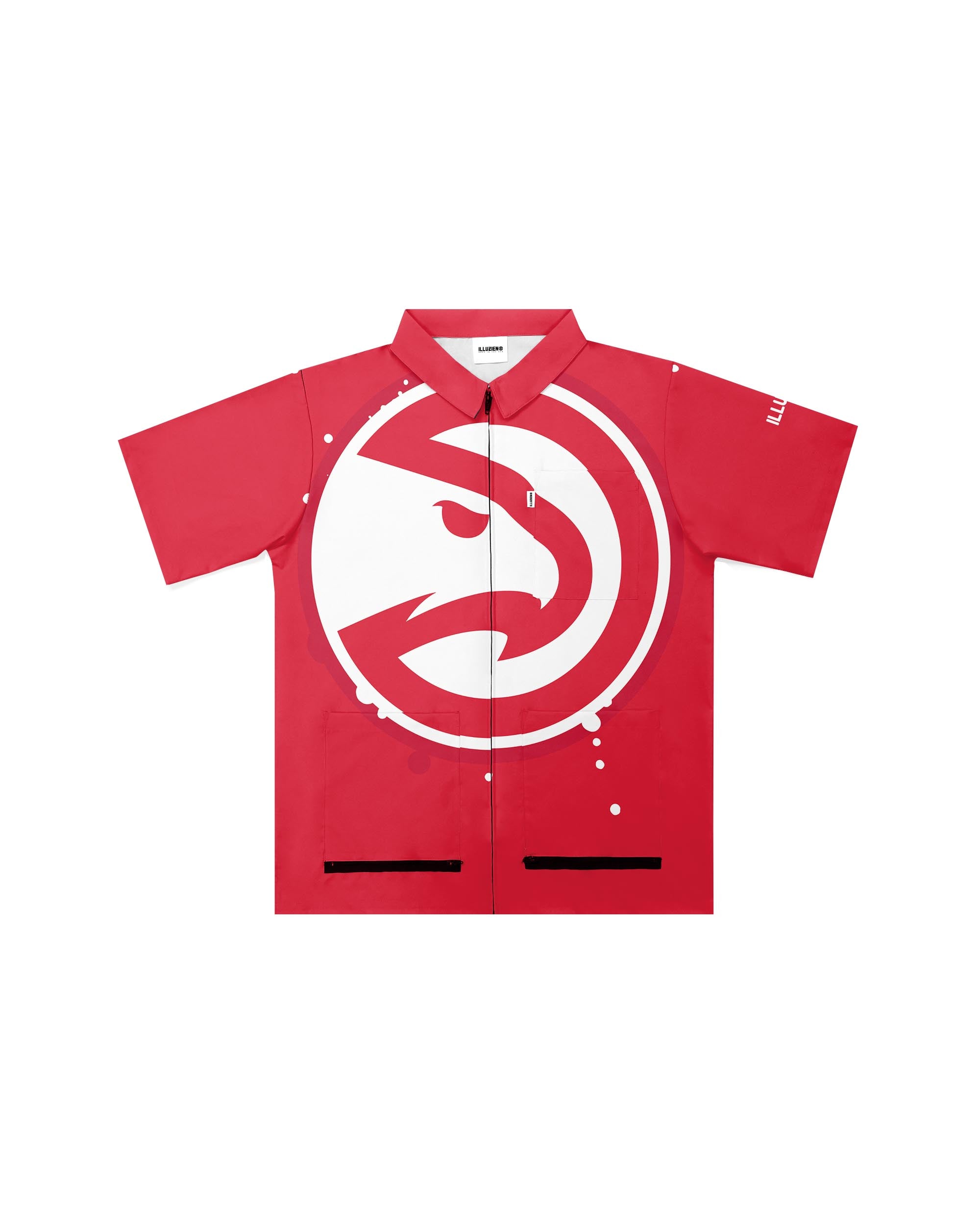 Atlanta Hawks "LTK" Traditional Barber Jacket - Illuzien  
