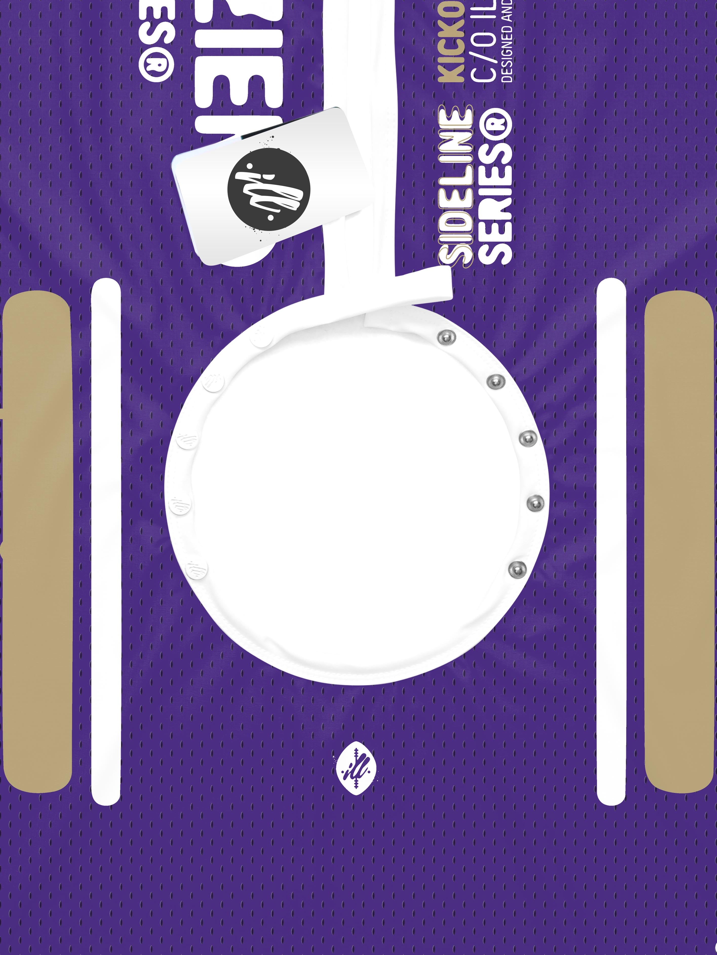 Purple Seattle Sideline Series PRO Cape-thumbmail-5