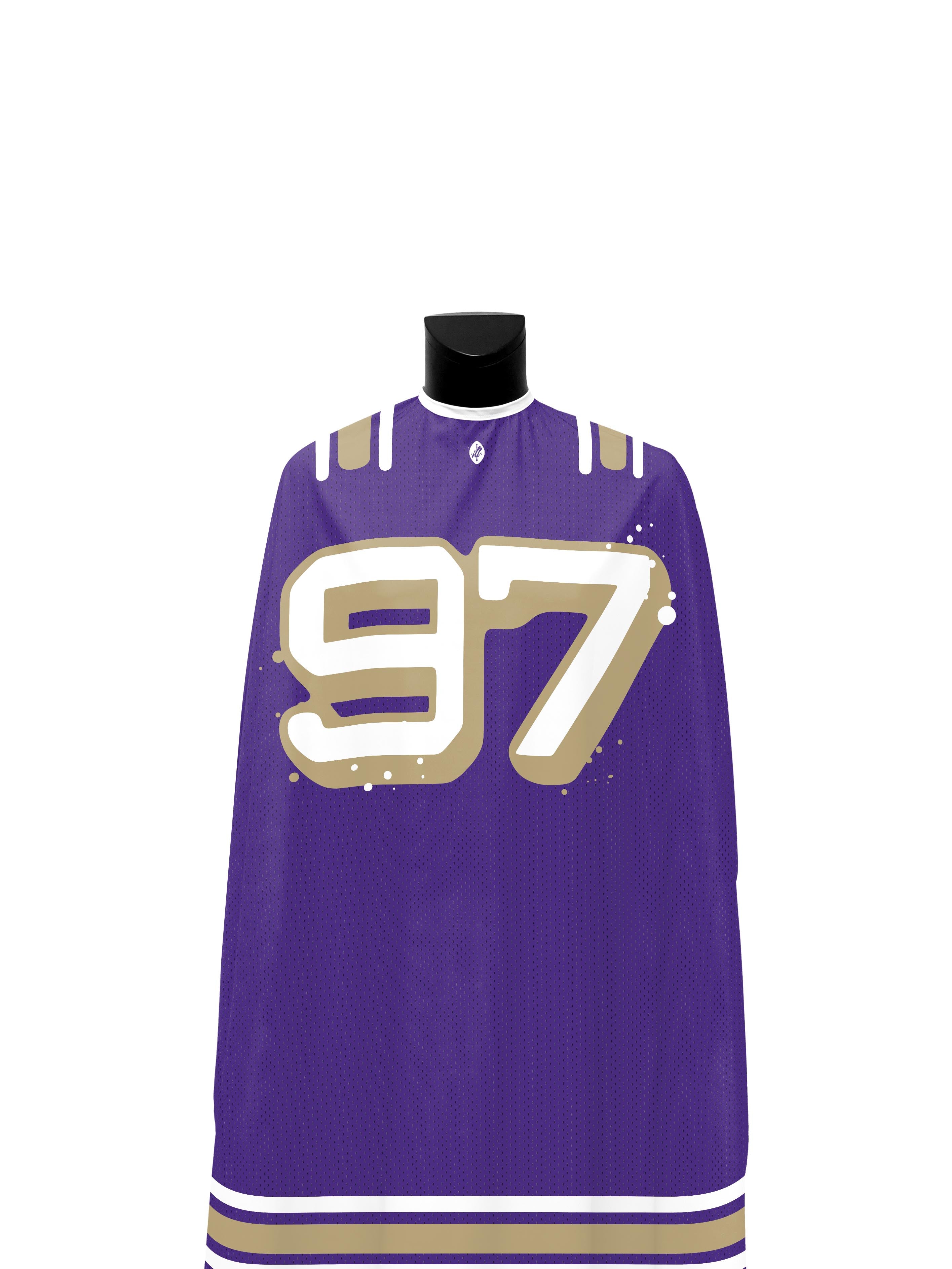 Purple Seattle Sideline Series PRO Cape-thumbmail-2