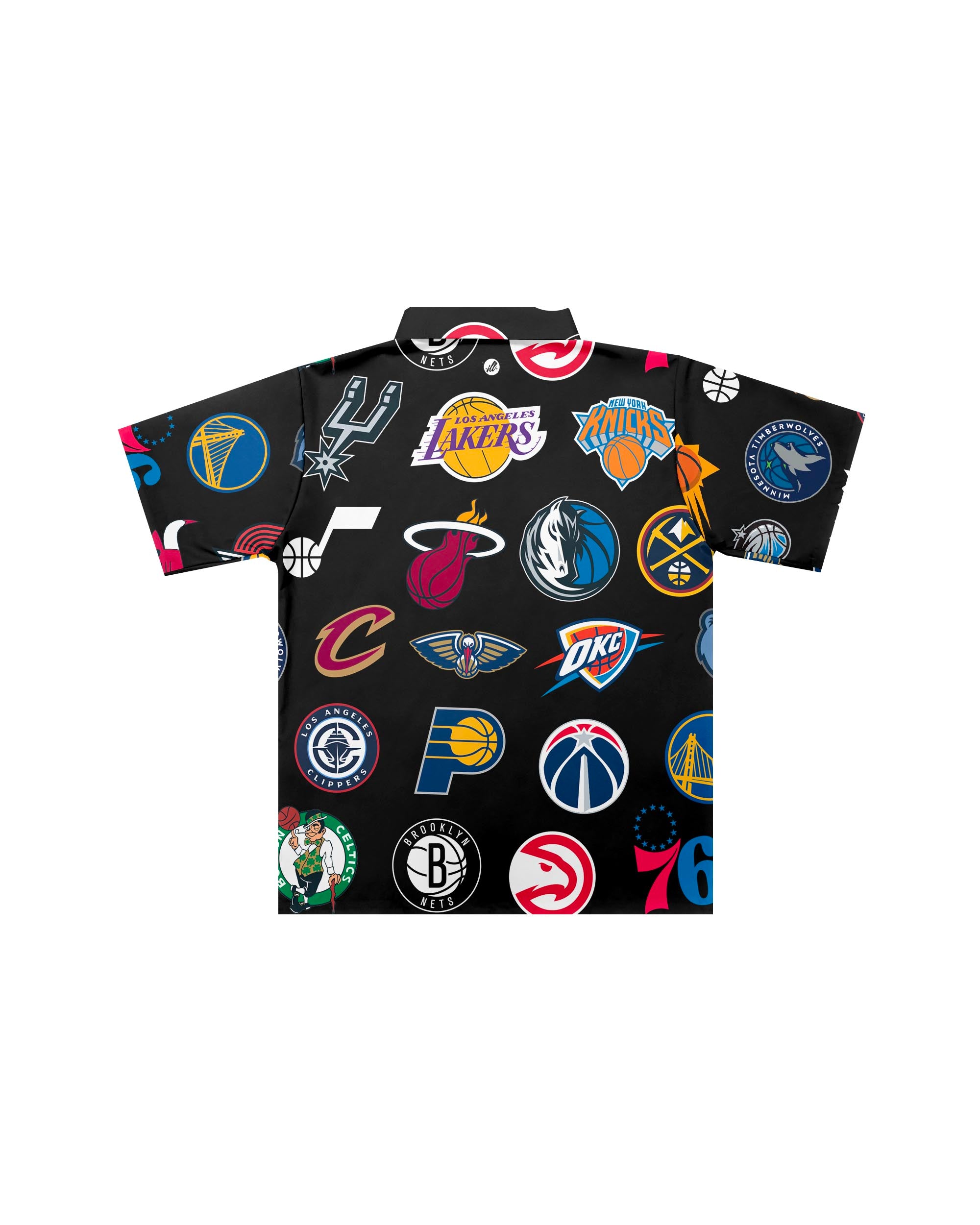 NBA Primary Multi-Logo Traditional Barber Jacket-thumbmail-2