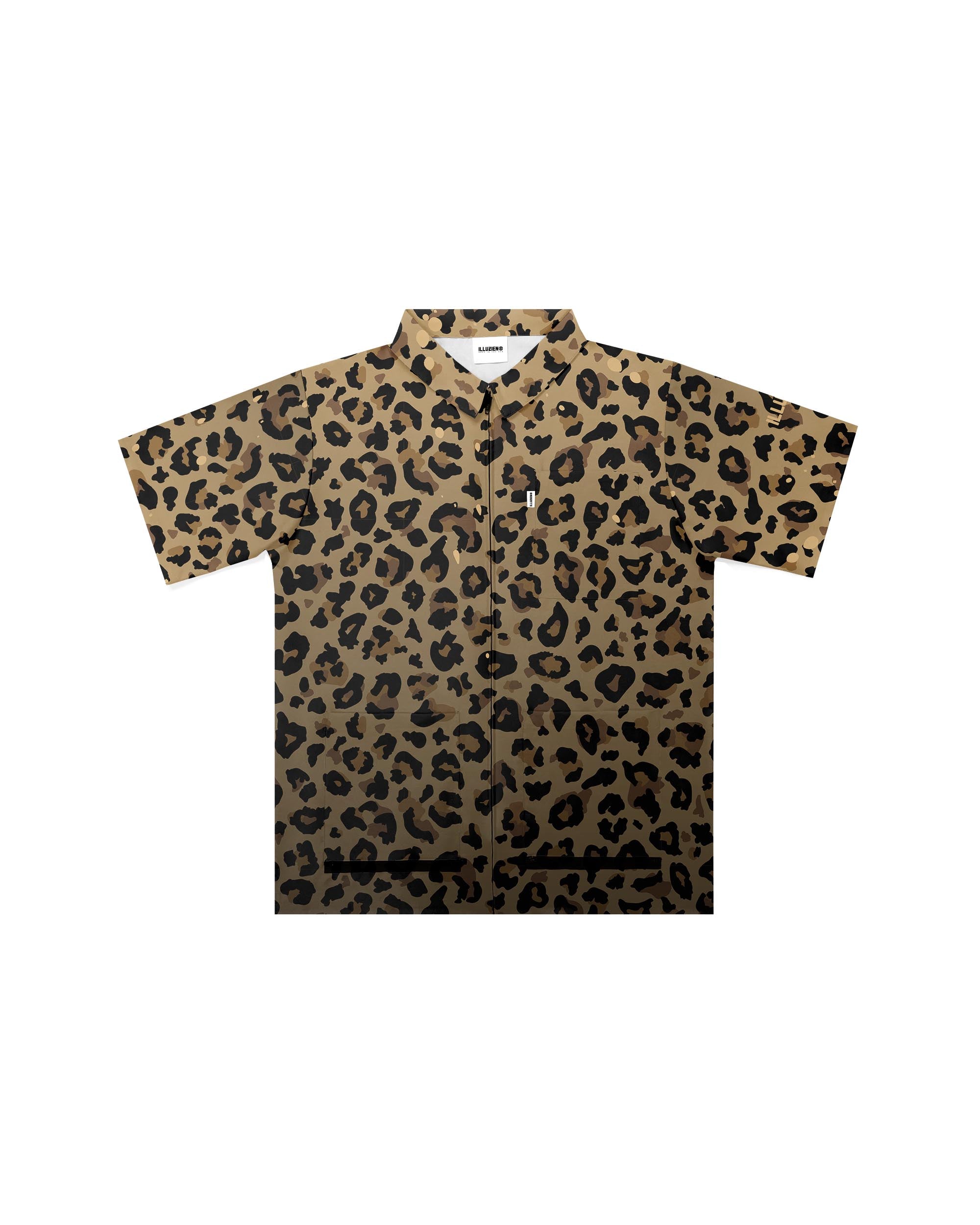 Leopard Traditional Barber Jacket