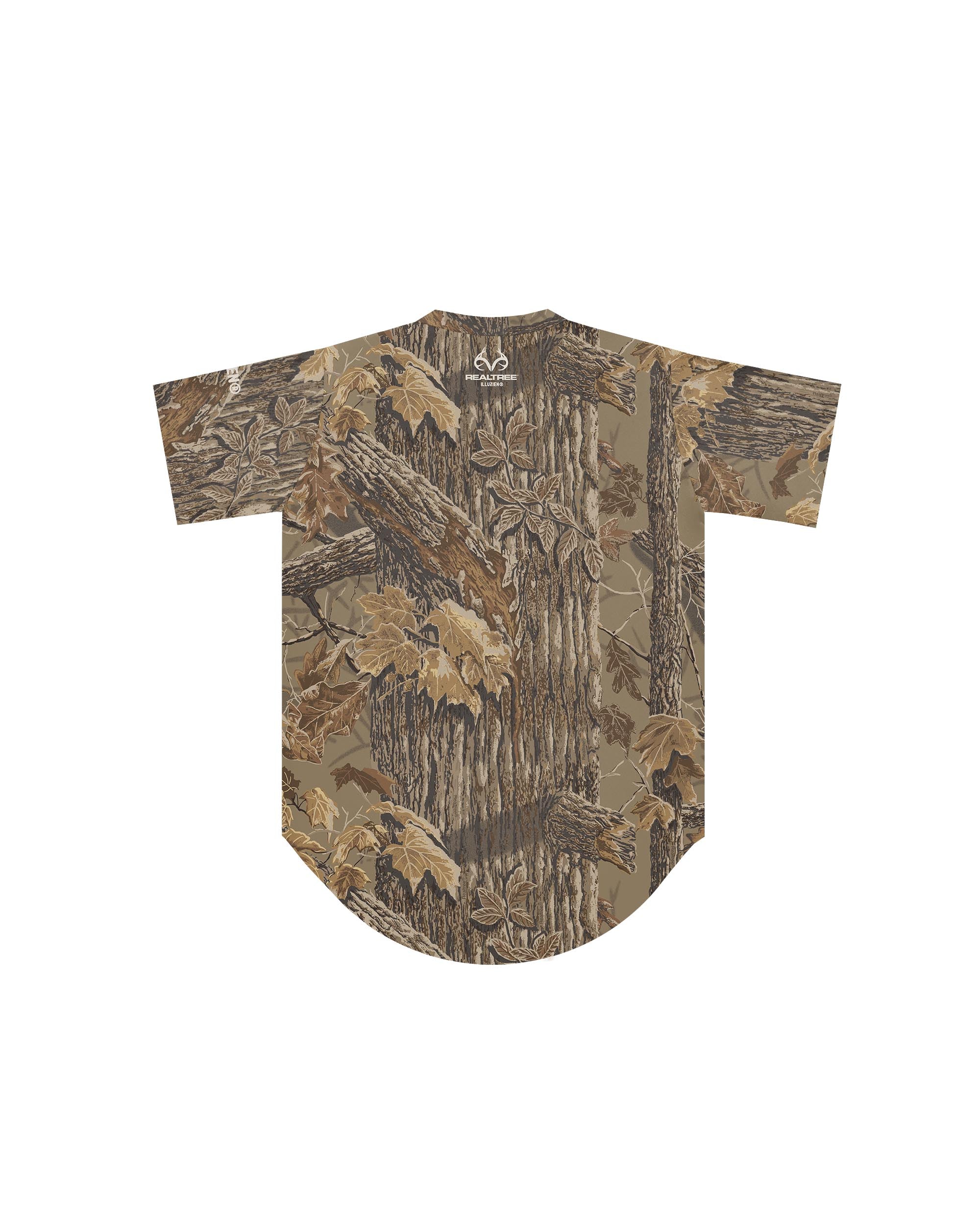 Realtree Xtra Grey Scoop Bottom Barber Smock - Illuzien
