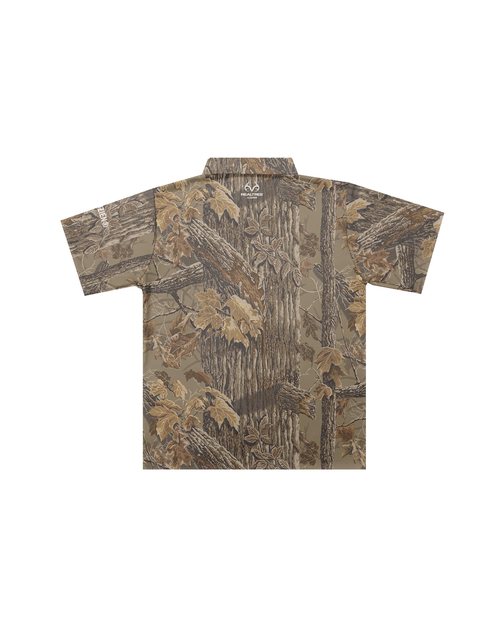 Realtree Xtra Grey Traditional Barber Smock - Illuzien