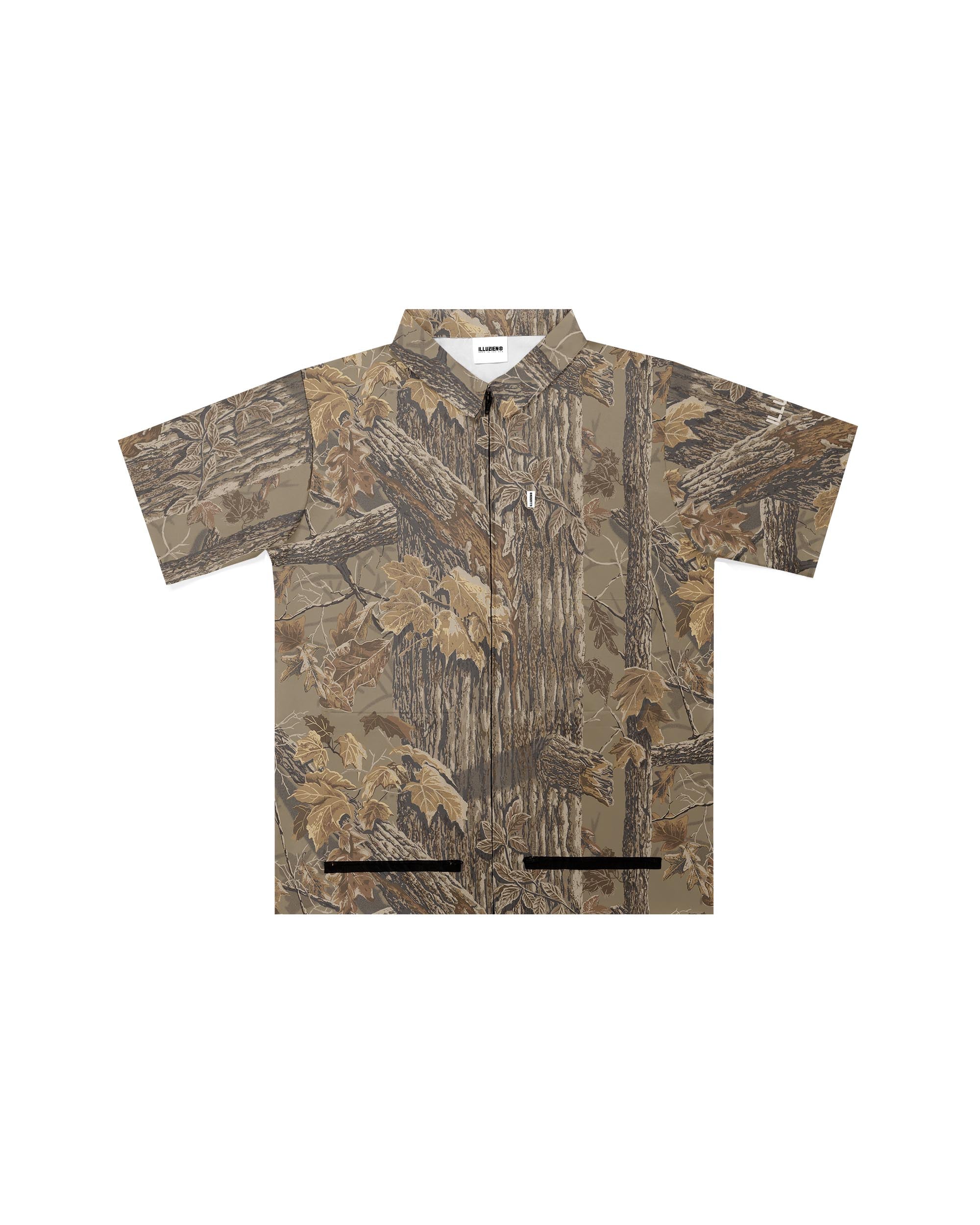 Realtree Xtra Grey Traditional Barber Smock - Illuzien
