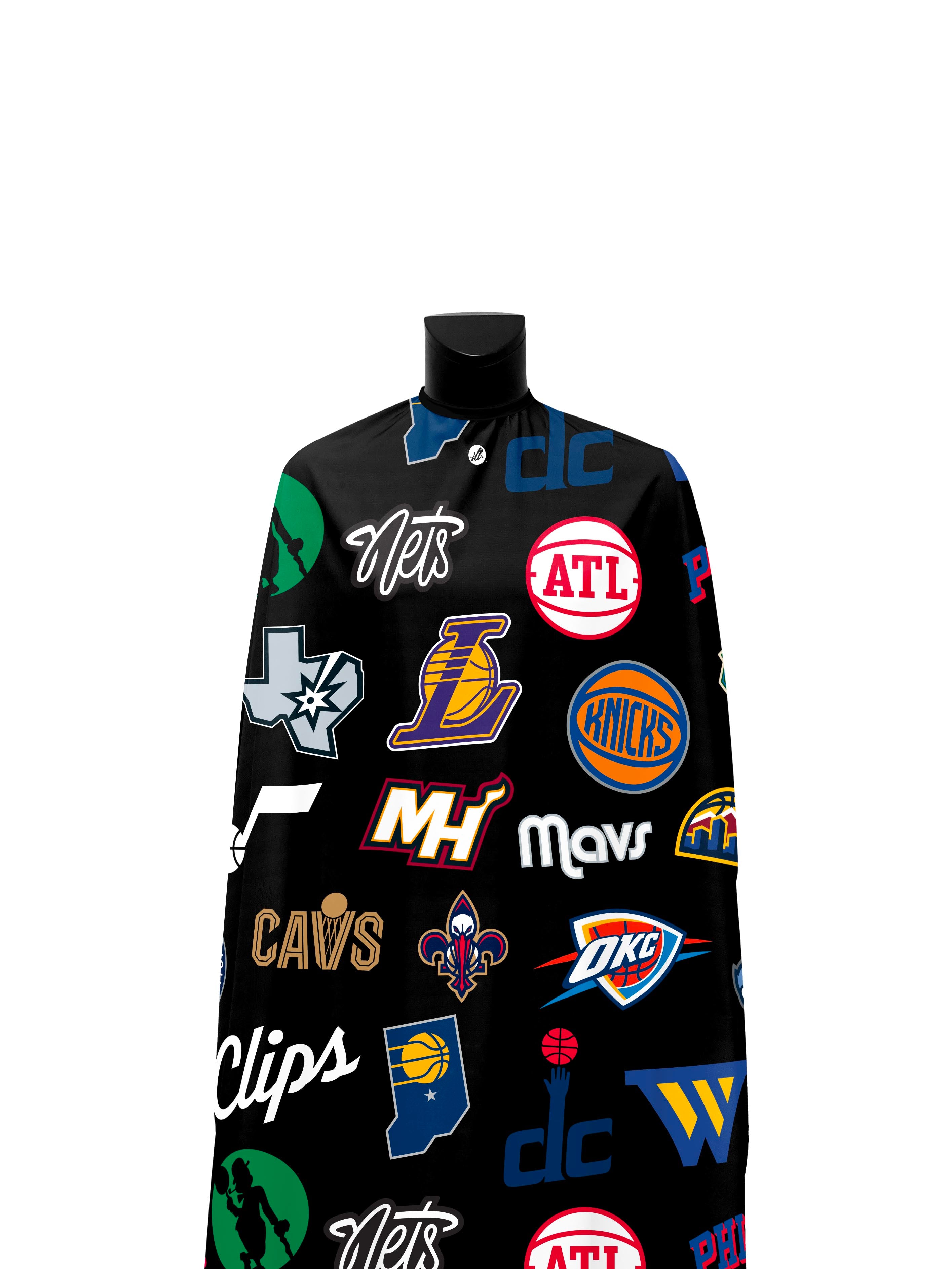 NBA Secondary Multi-Logo PRO Cape