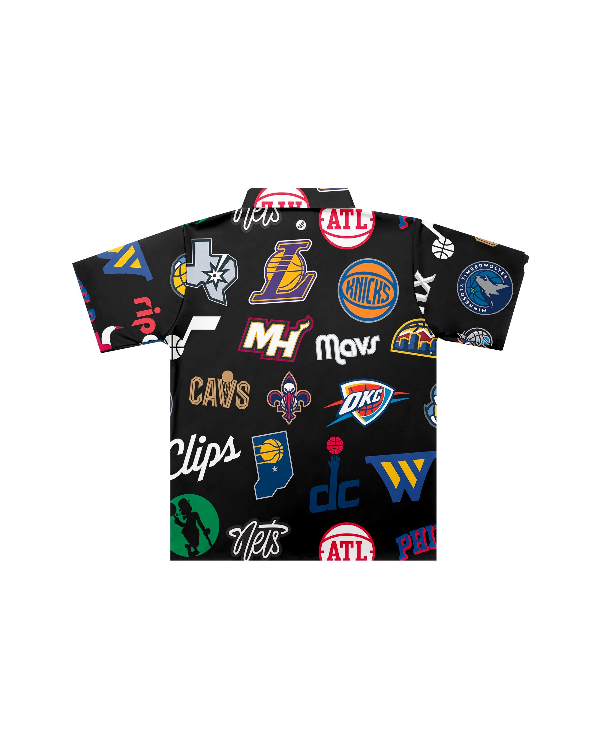 NBA Secondary Multi-Logo Traditional Barber Jacket-thumbmail-2
