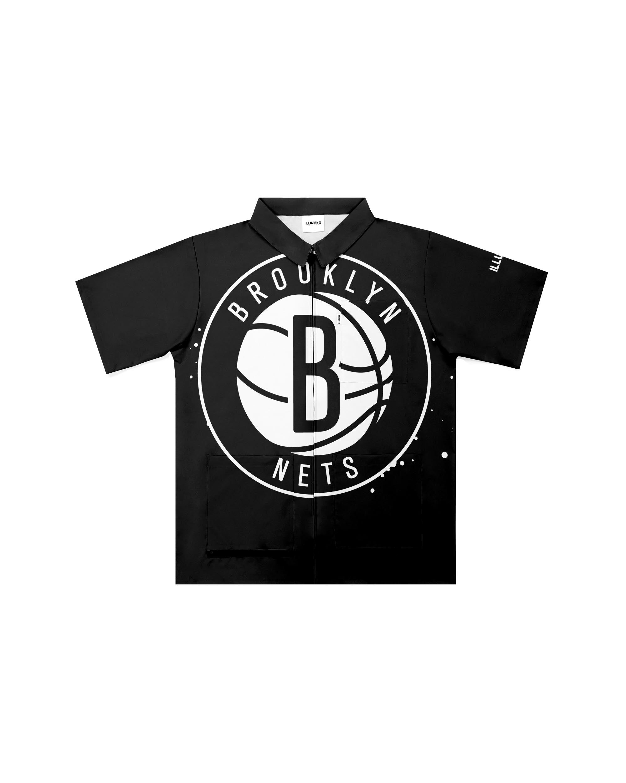 Brooklyn Nets "LTK"Traditional Barber Jacket - Illuzien  