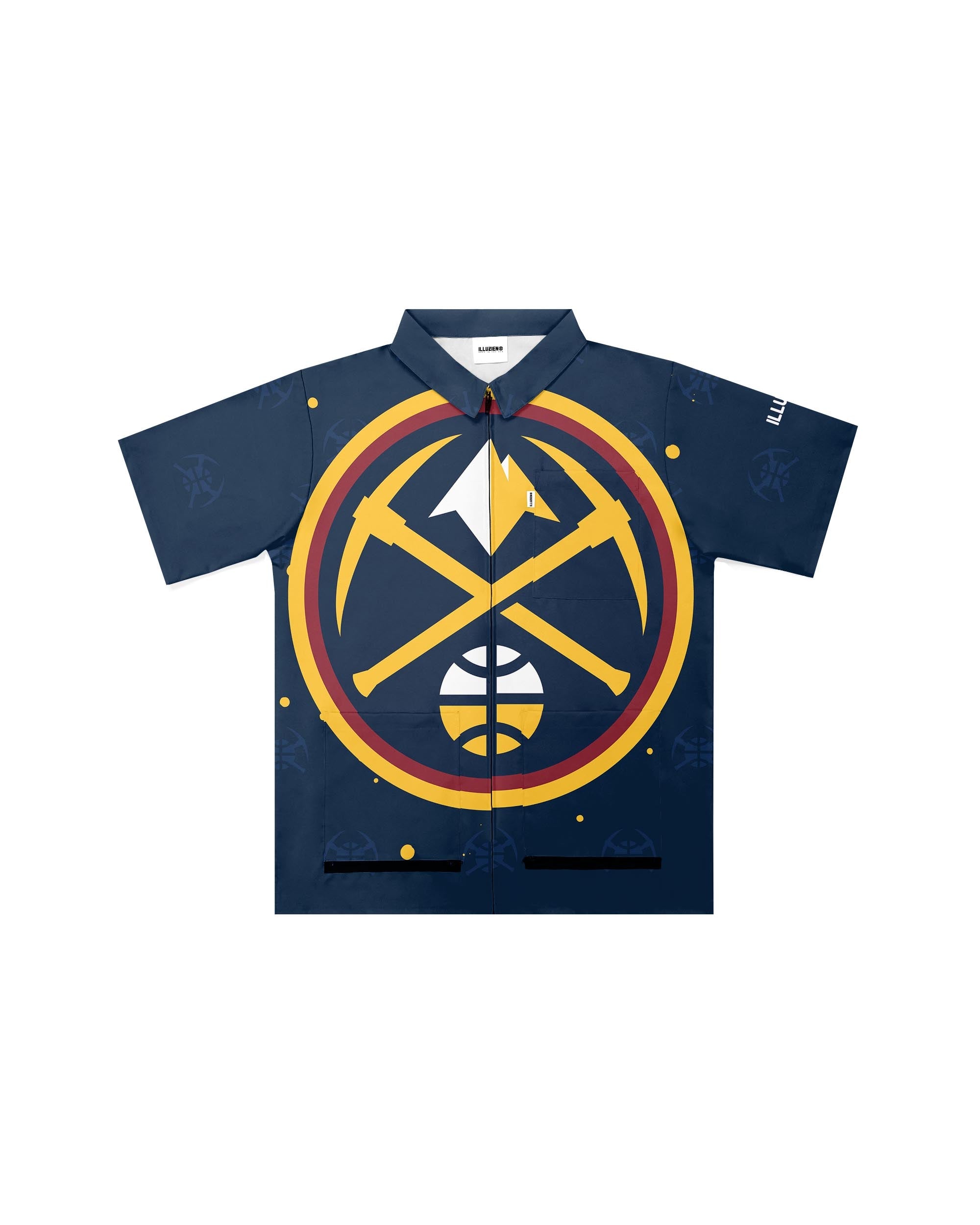 Denver Nuggets "LTK"Traditional Barber Jacket - Illuzien  