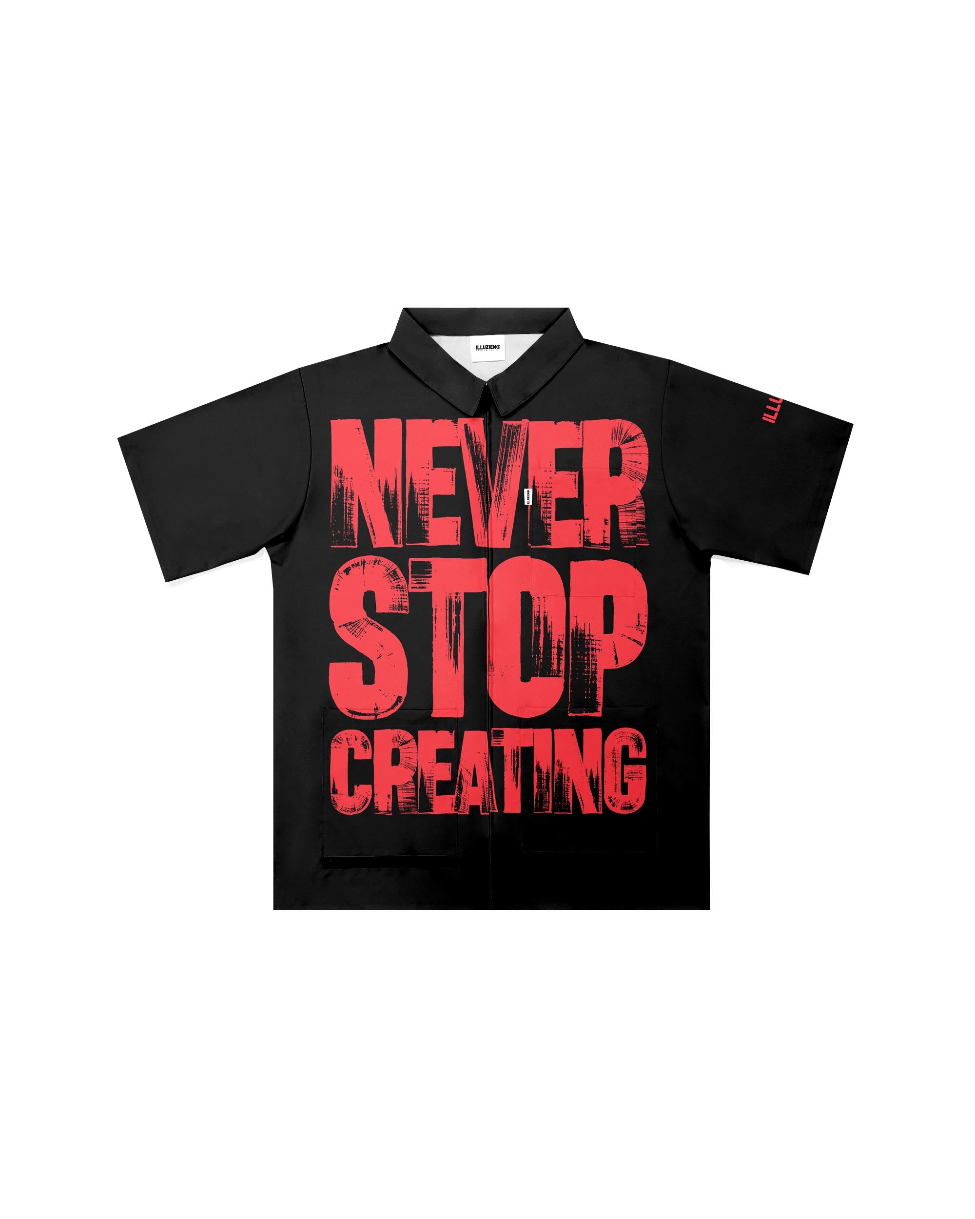 Never Stop Creating Traditional Barber Jacket