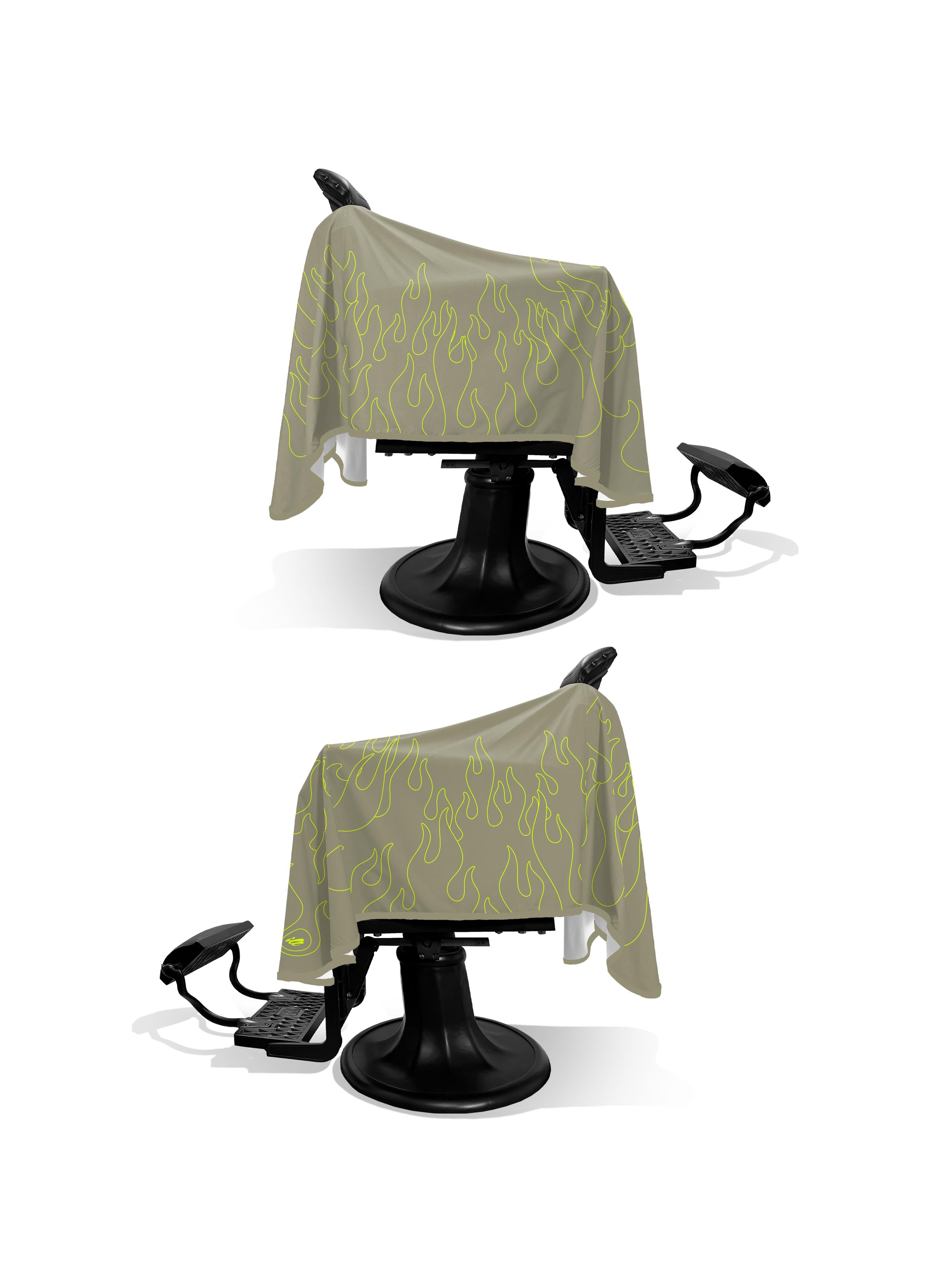 Light Olive/Volt Outline Flames PRO Cape-thumbmail-3