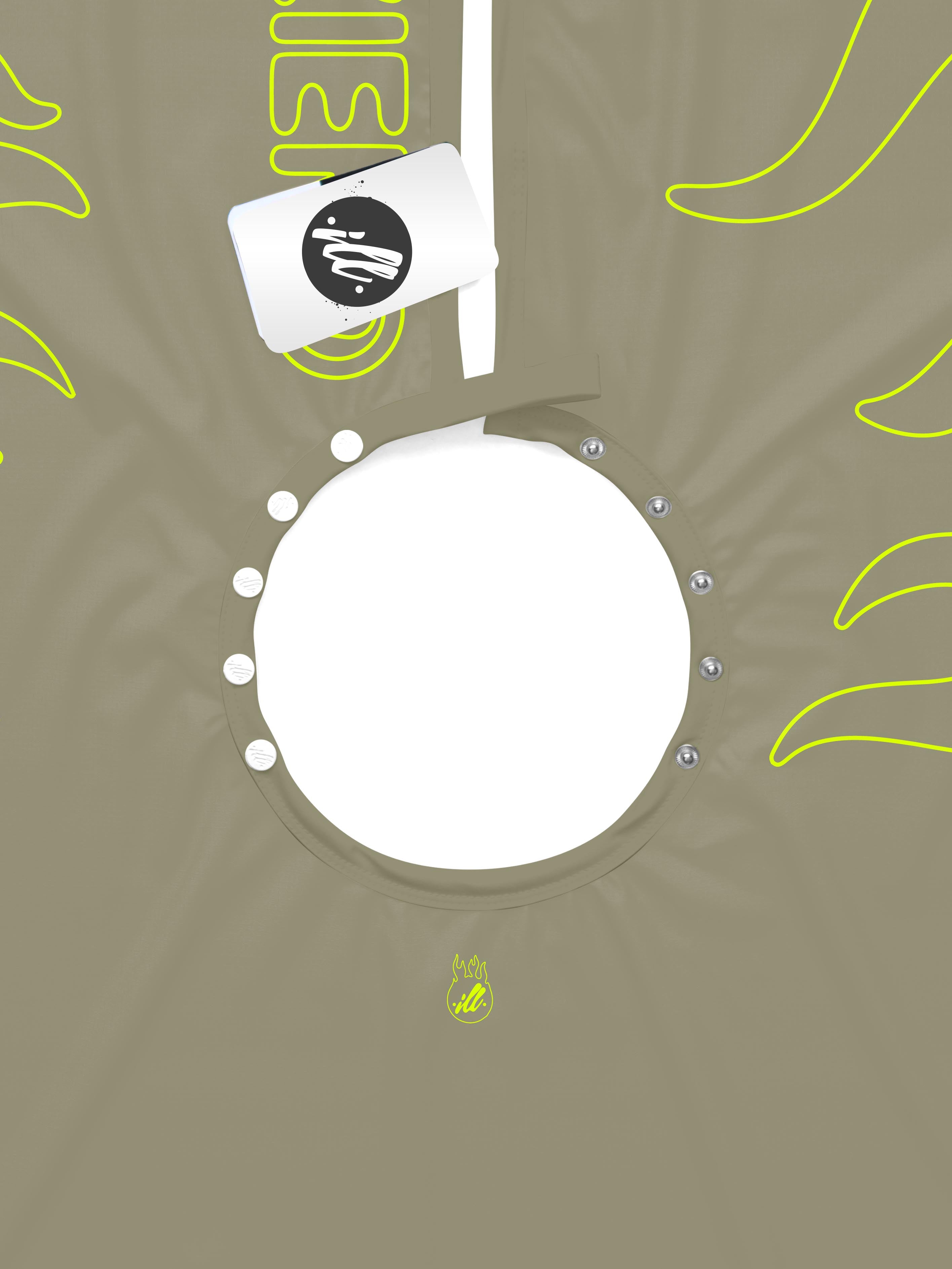Light Olive/Volt Outline Flames PRO Cape-thumbmail-5