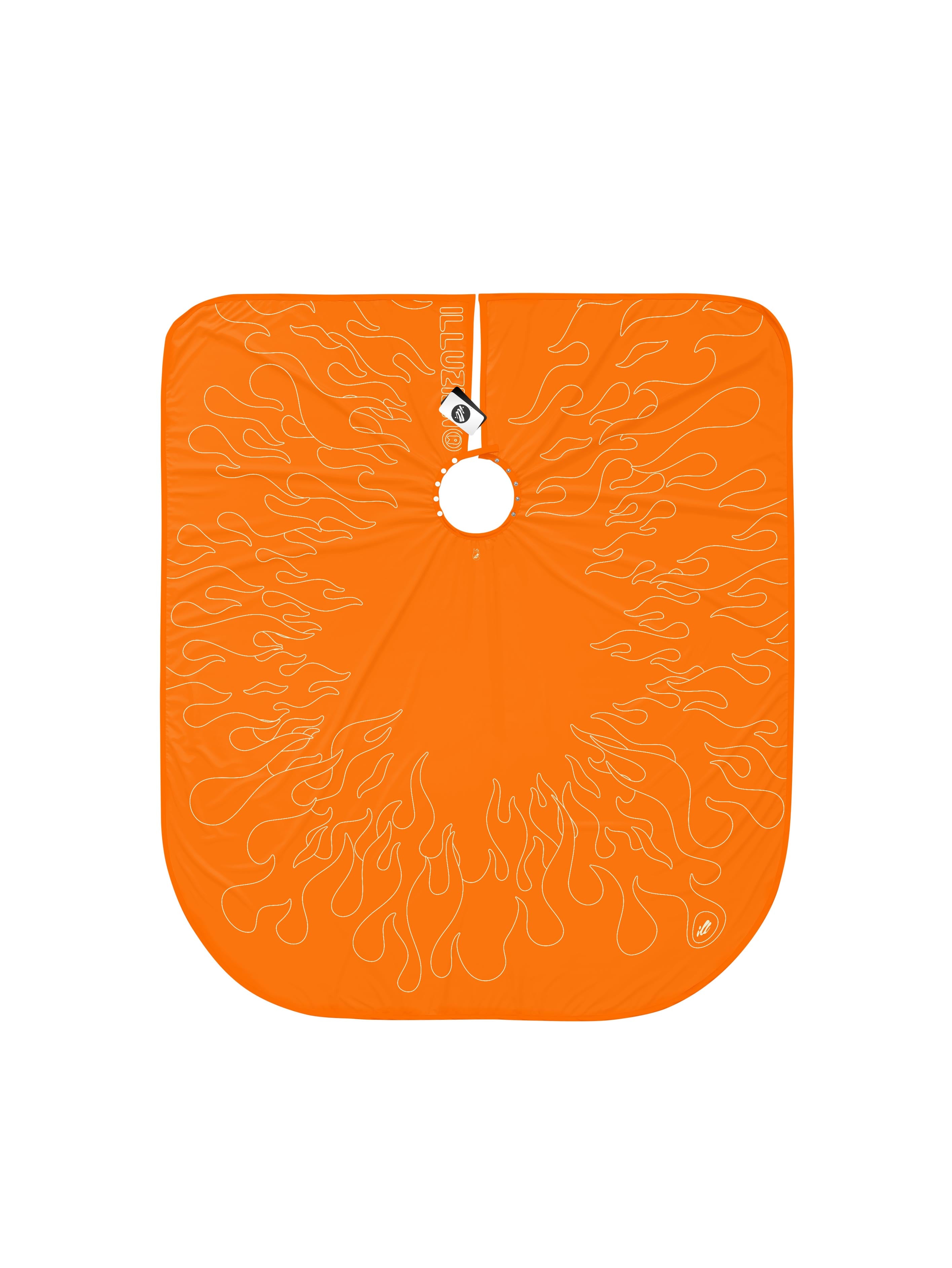 Orange/Sail Outline Flames PRO Cape-thumbmail-6