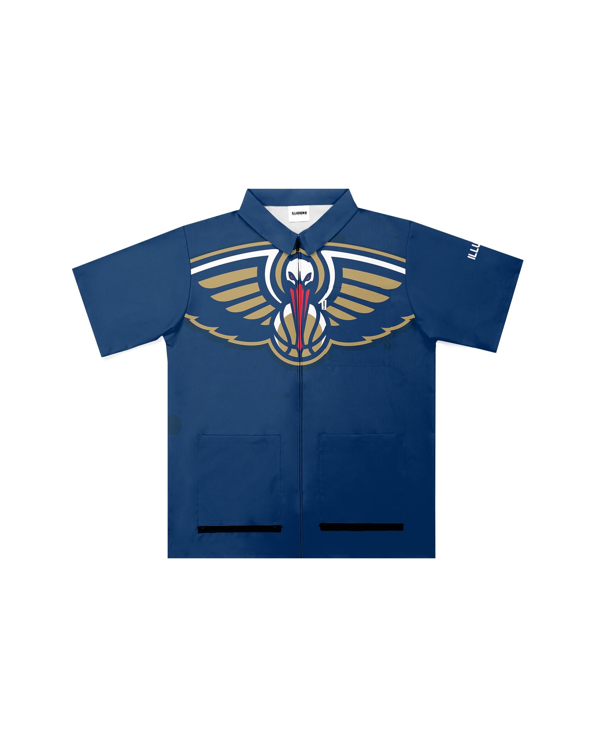 New Orleans Pelicans "LTK"Traditional Barber Jacket - Illuzien  