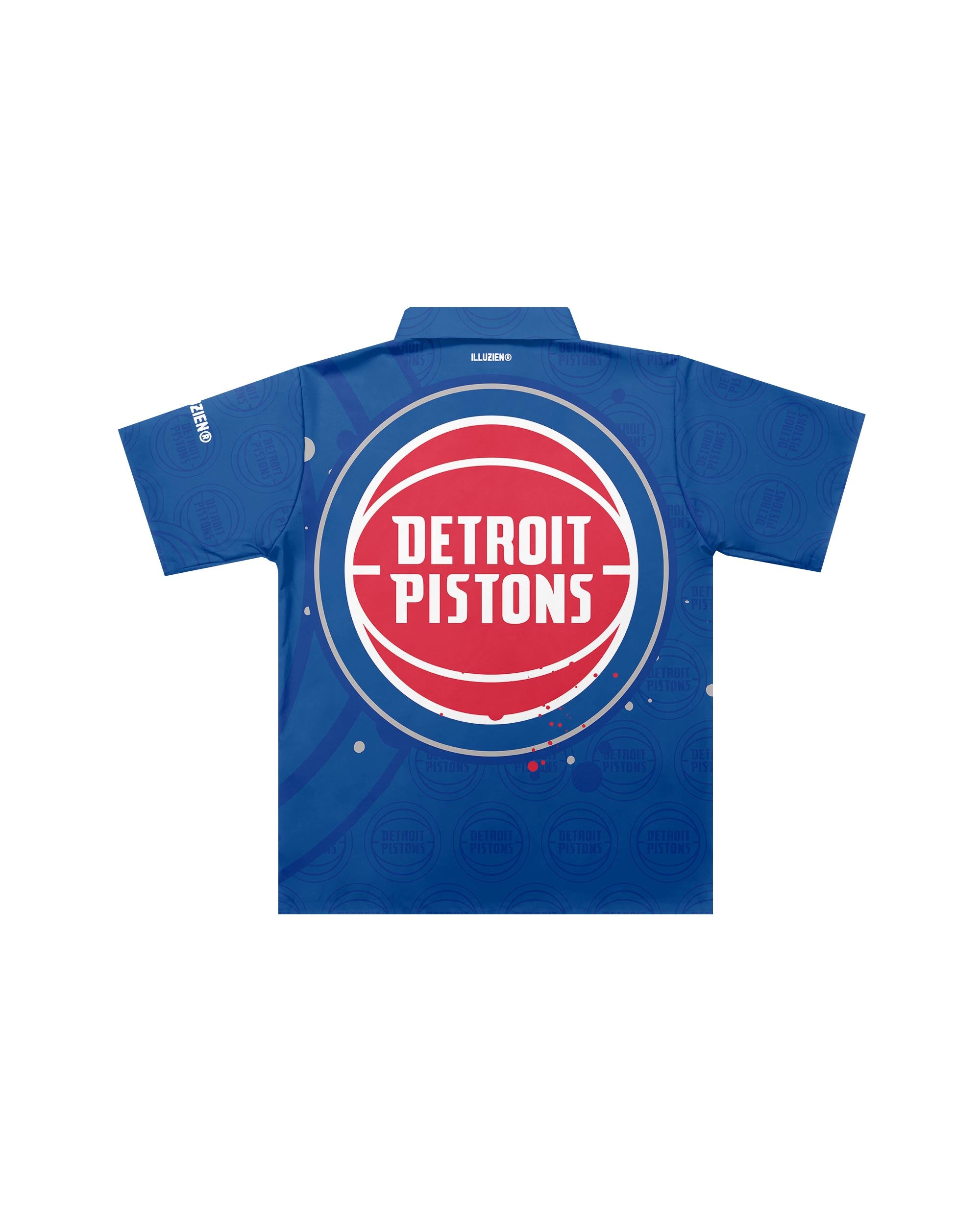 Detroit Pistons "LTK"Traditional Barber Jacket - Illuzien  