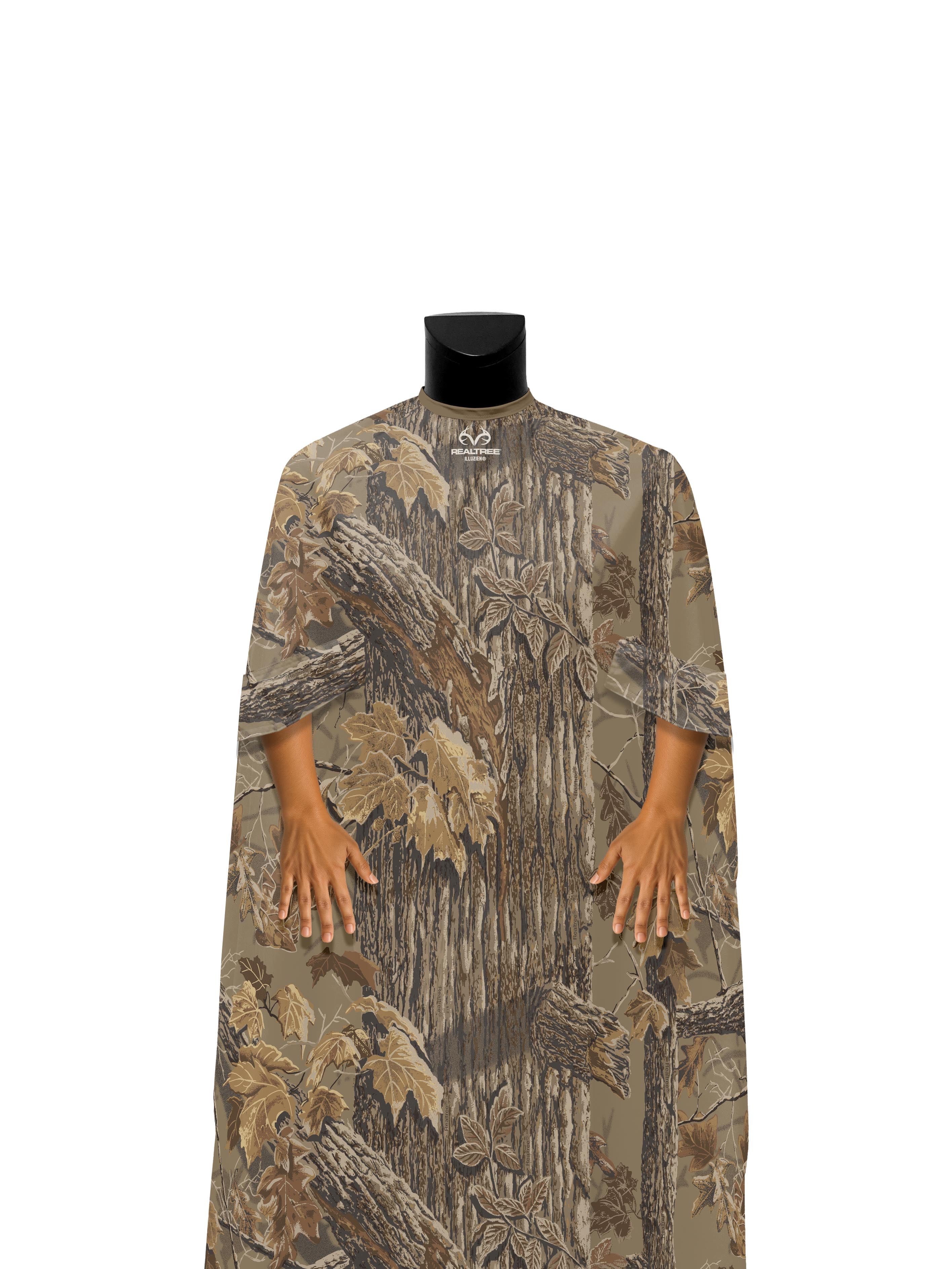 HANDS FREE Realtree Xtra Grey Camo PRO Cape-thumbmail-2