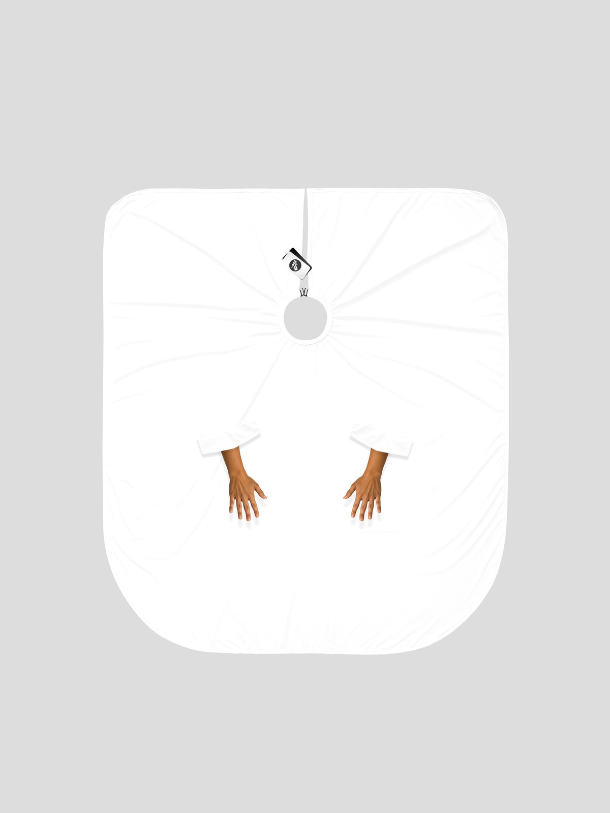 HANDS FREE Solid White PRO Cape