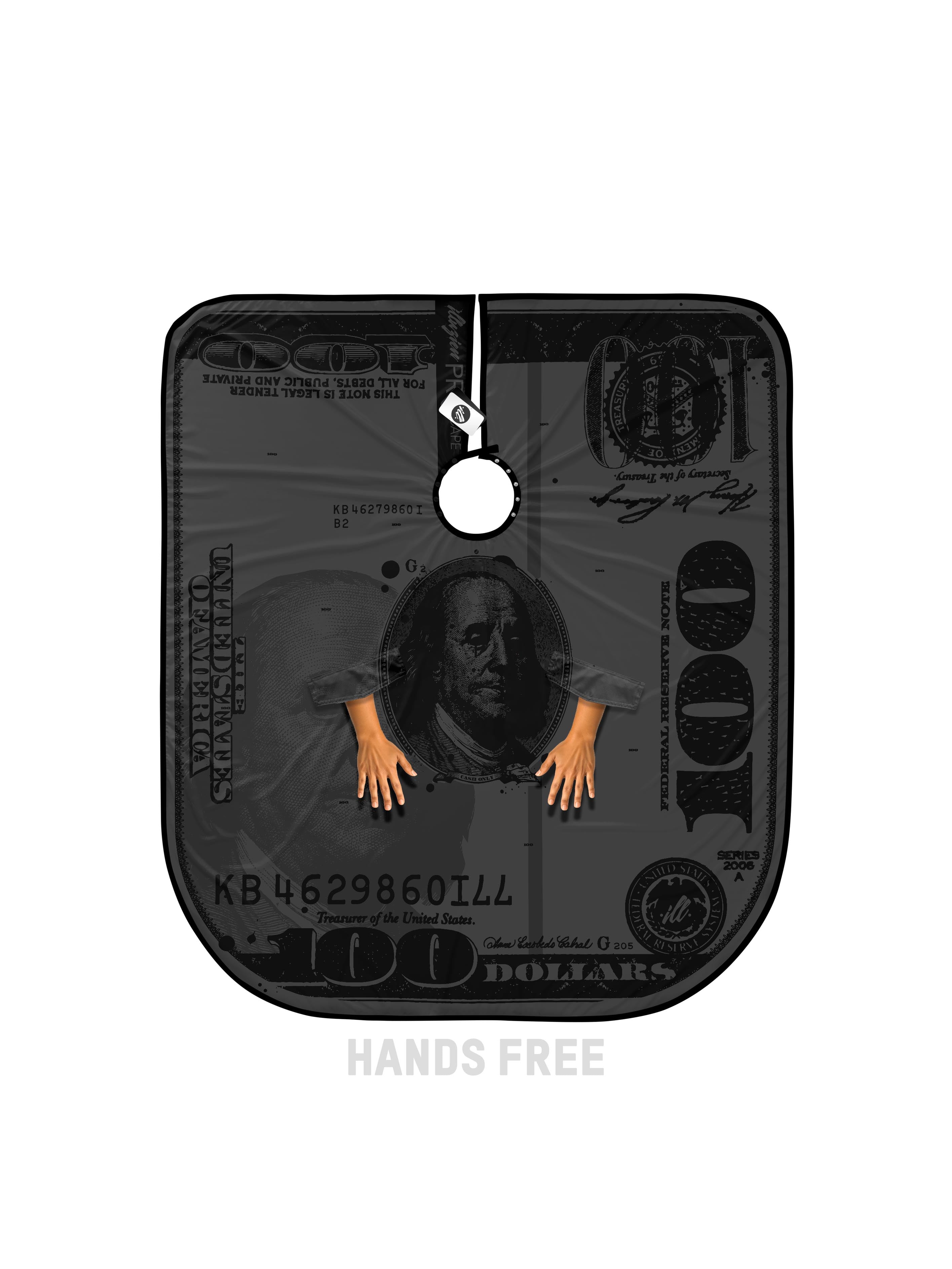 HANDS FREE $100 Bill (BLACKOUT) PRO Cape-thumbmail-6