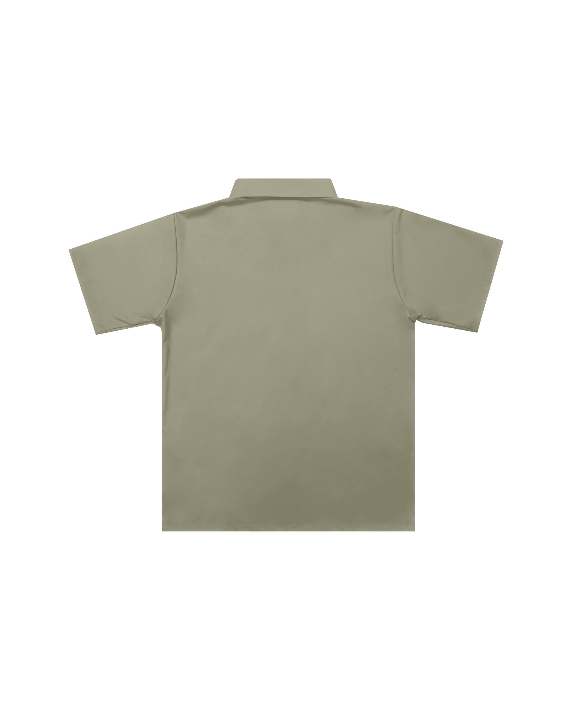 Light Olive Traditional Barber Jacket - Illuzien