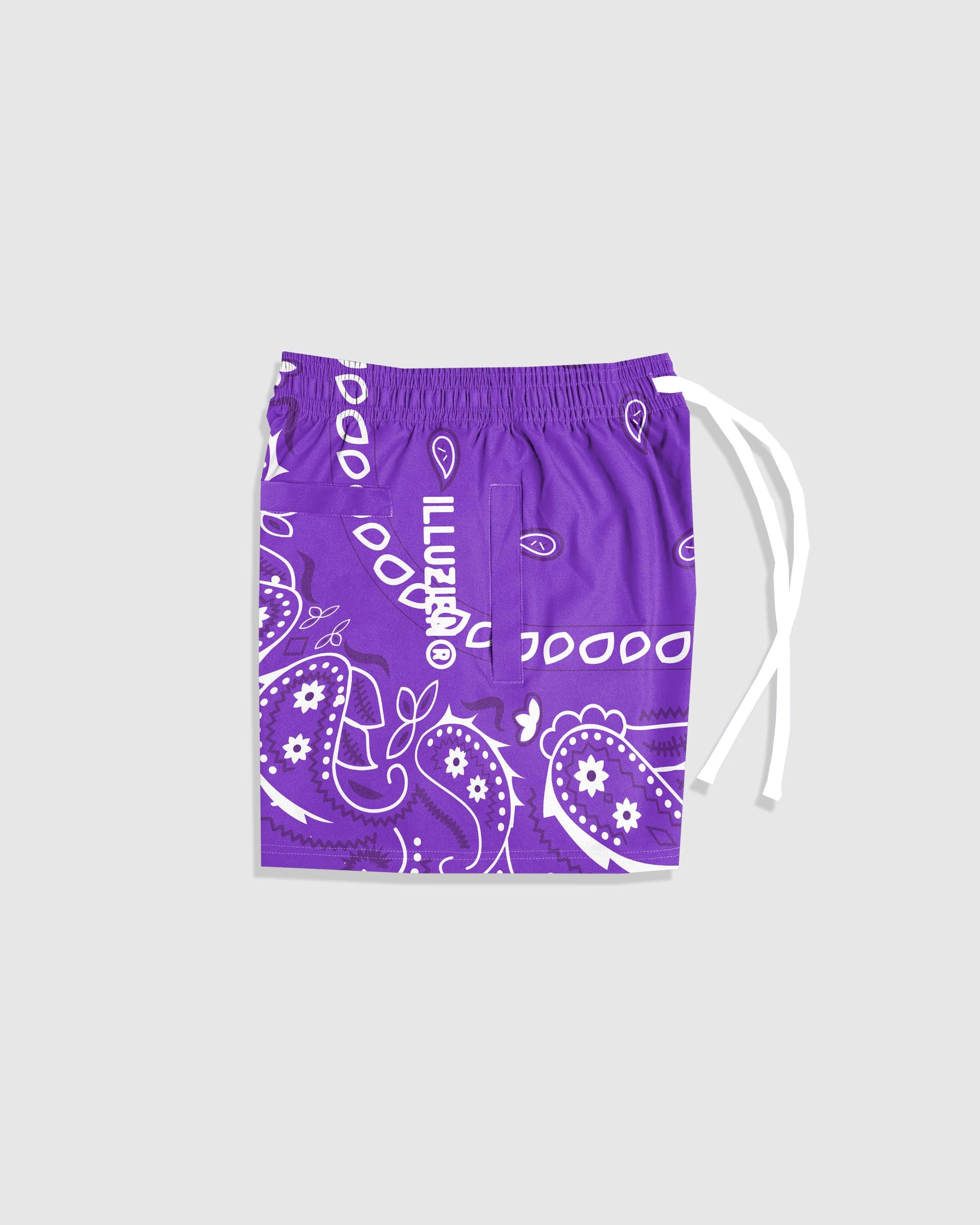 Grape Bandana v2 6 in. Shorts-thumbmail-4