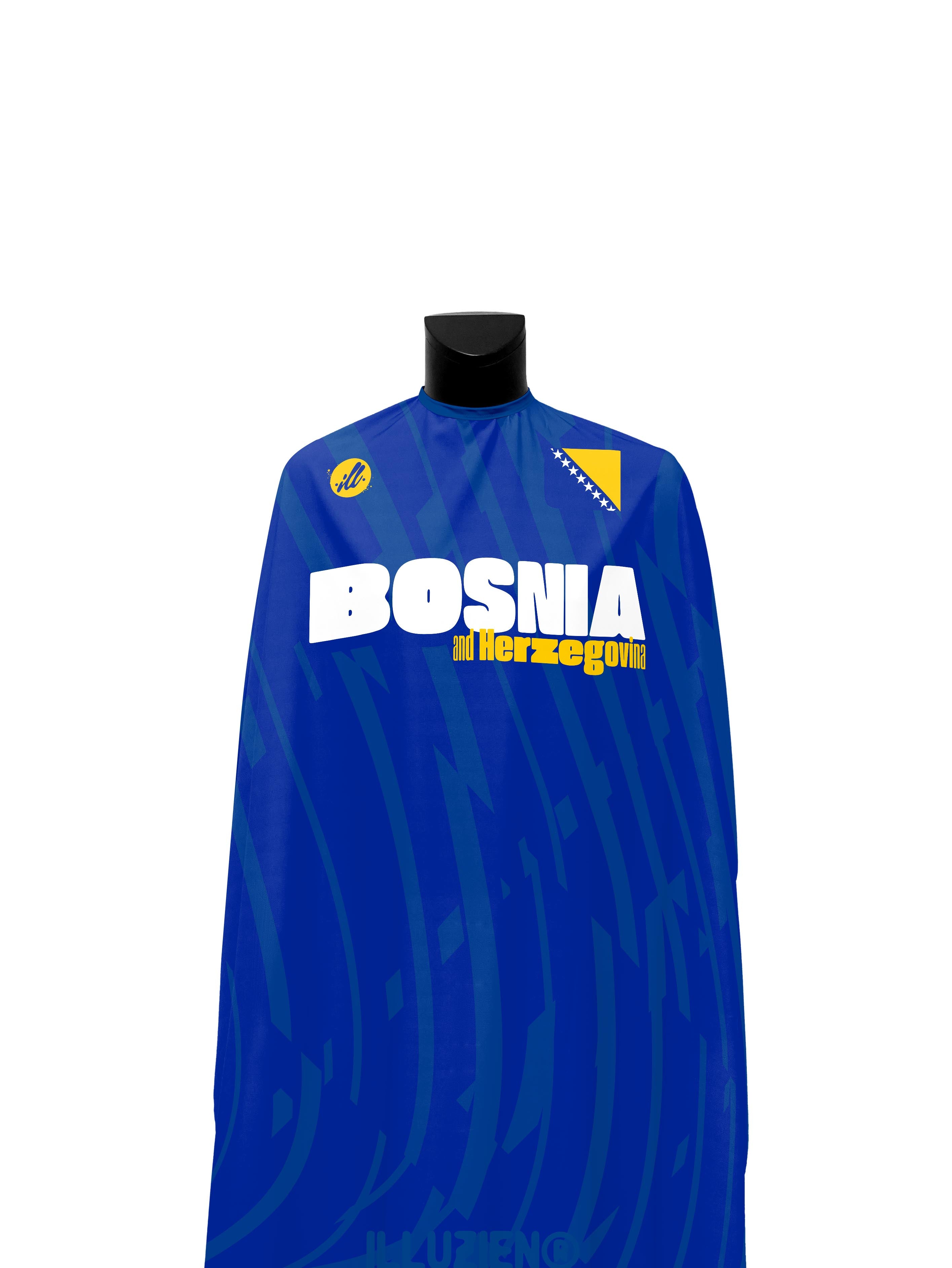Blue Bosnia Futbol PRO Cape-thumbmail-2