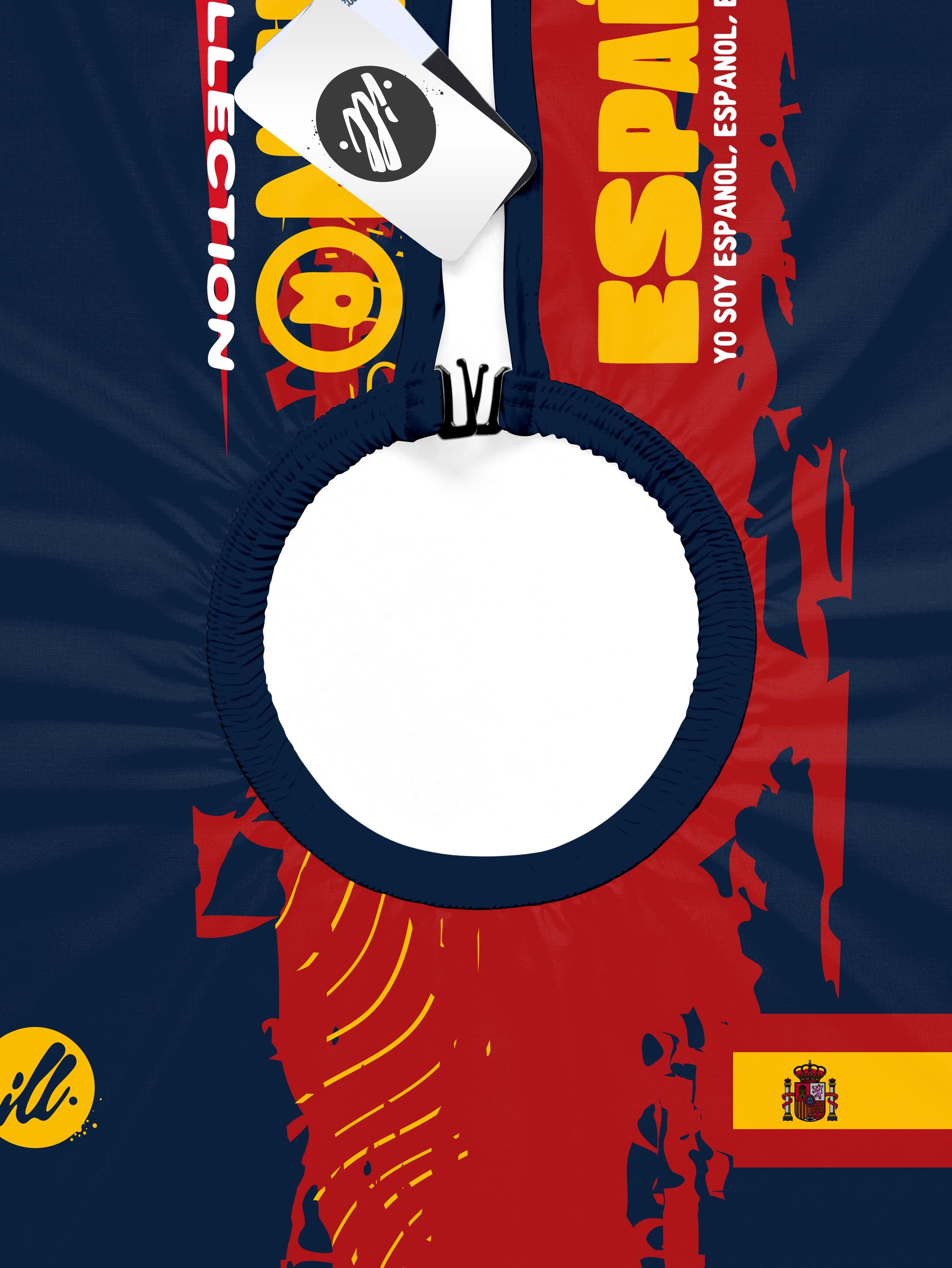 Multicolored España Futbol PRO Cape-thumbmail-4