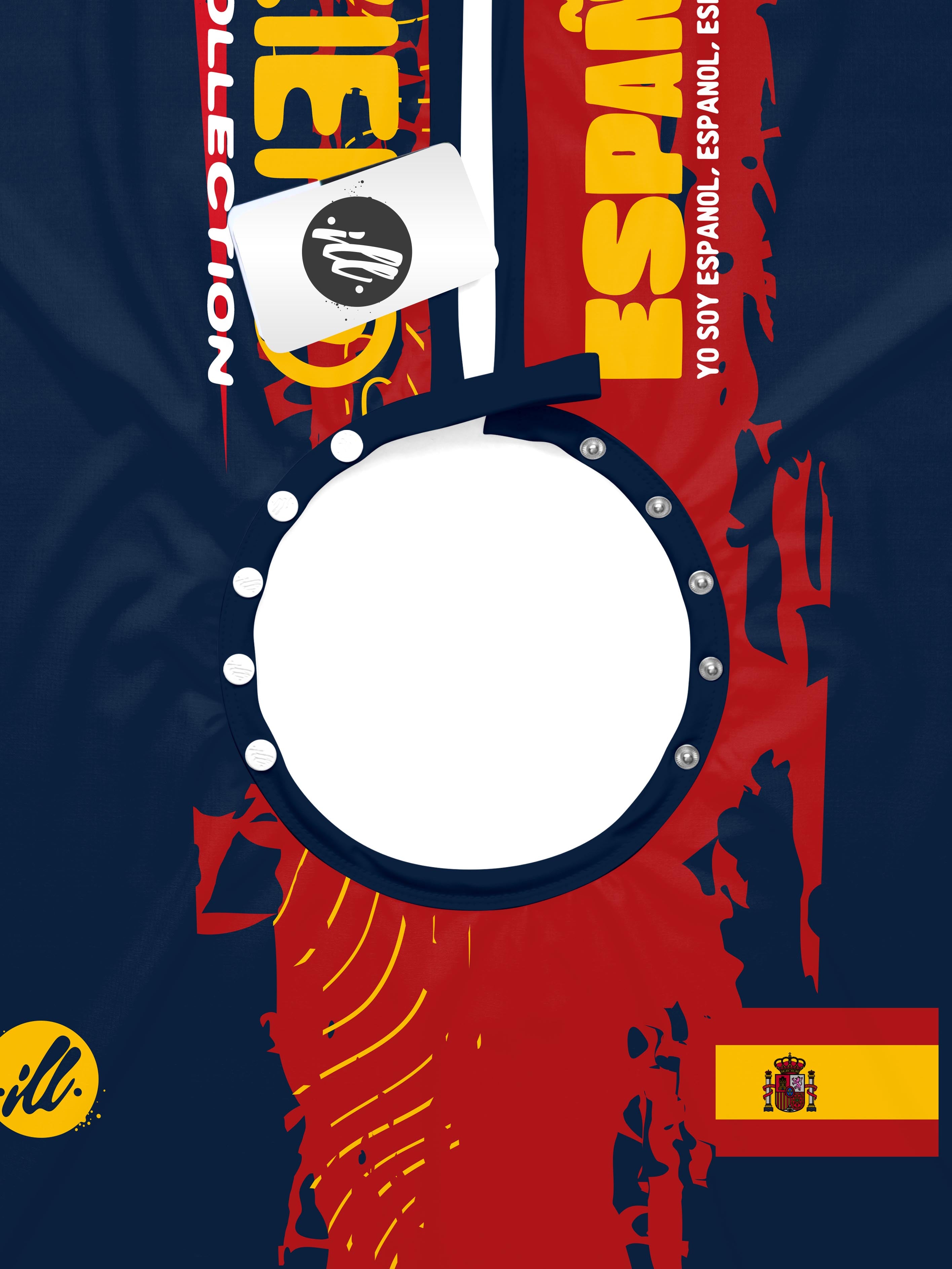 Multicolored España Futbol PRO Cape-thumbmail-5