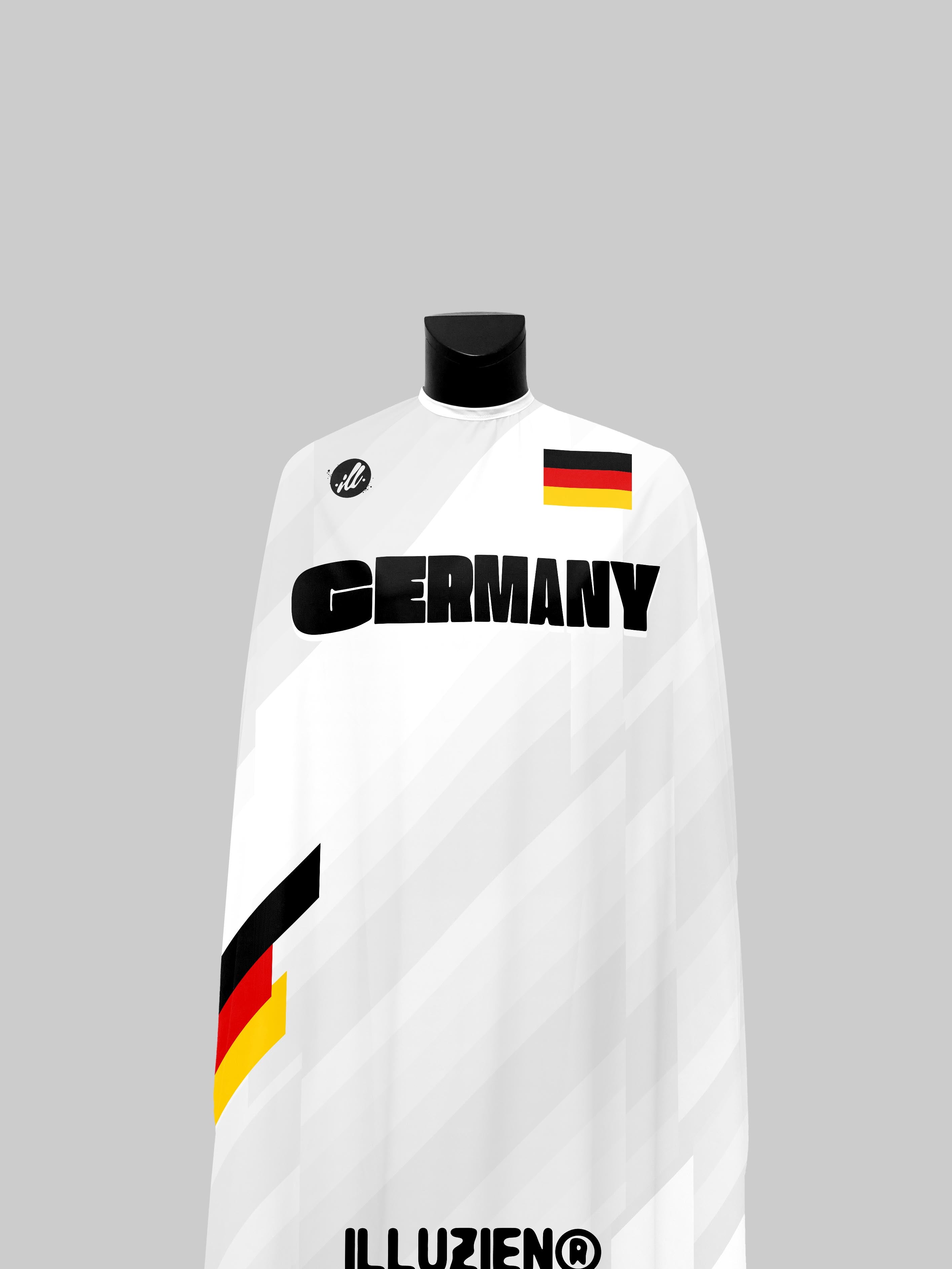 White Germany Futbol PRO Cape-thumbmail-2