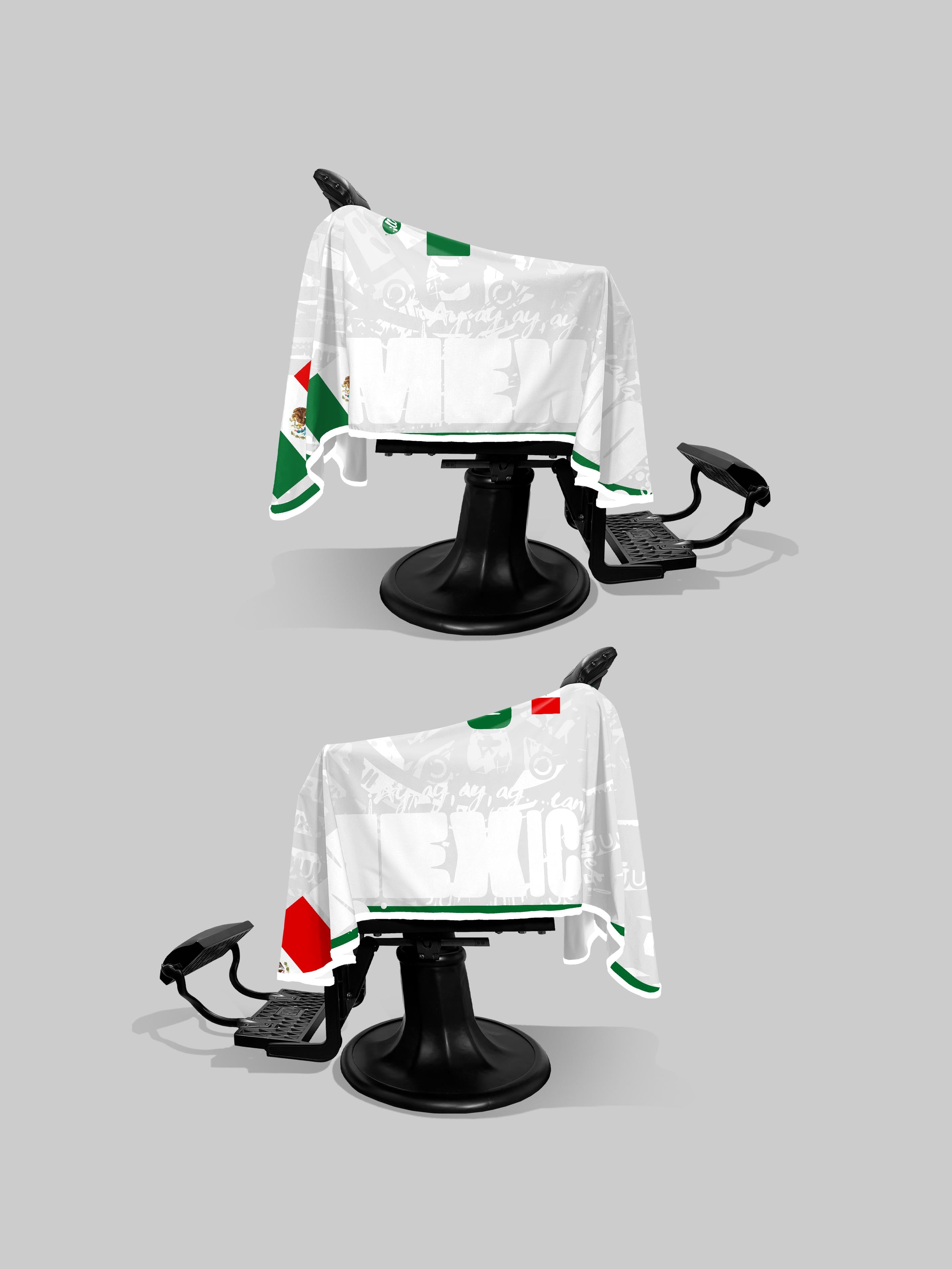 White Mexico Futbol PRO Cape-thumbmail-3