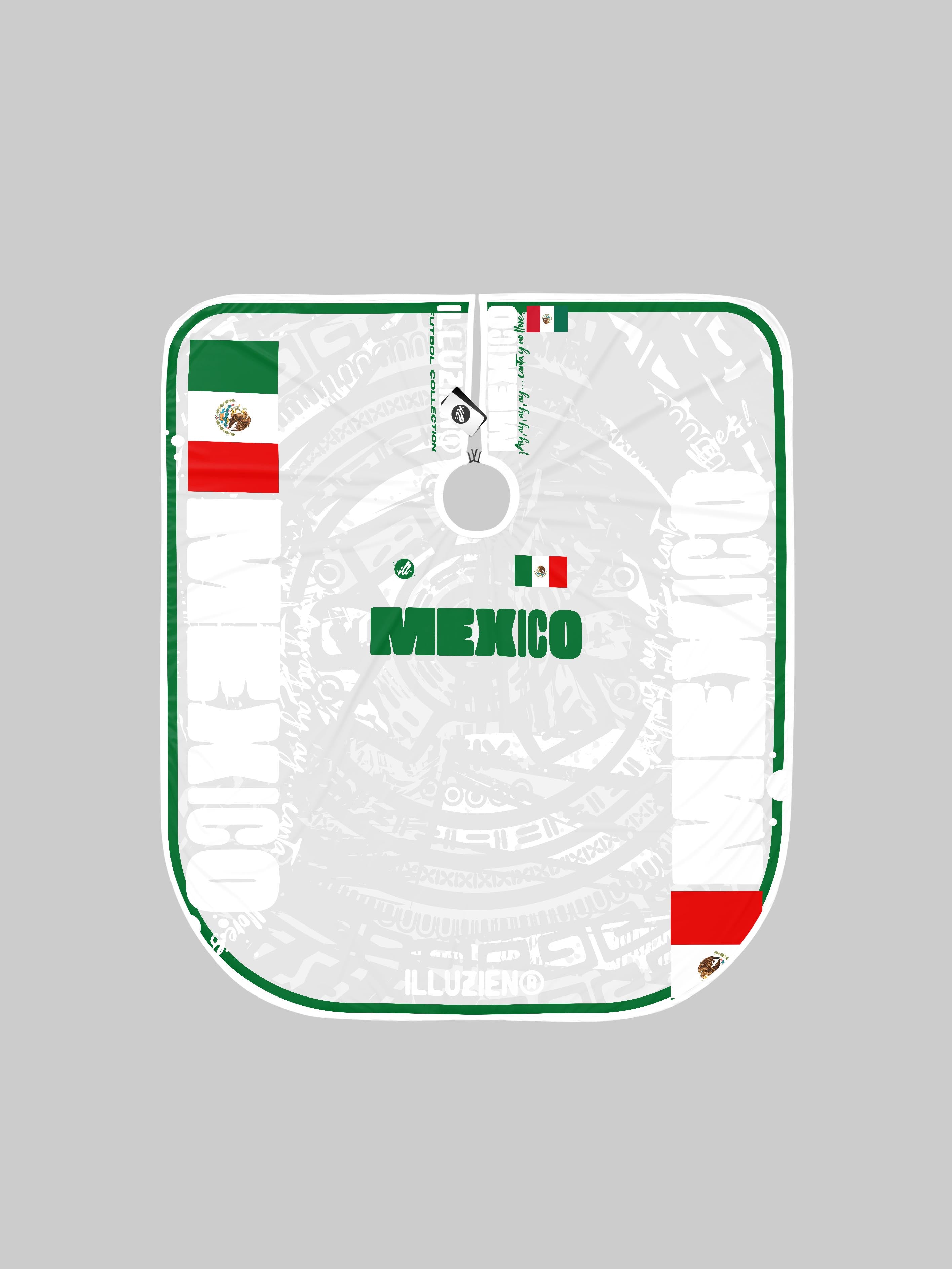 White Mexico Futbol PRO Cape-thumbmail-1