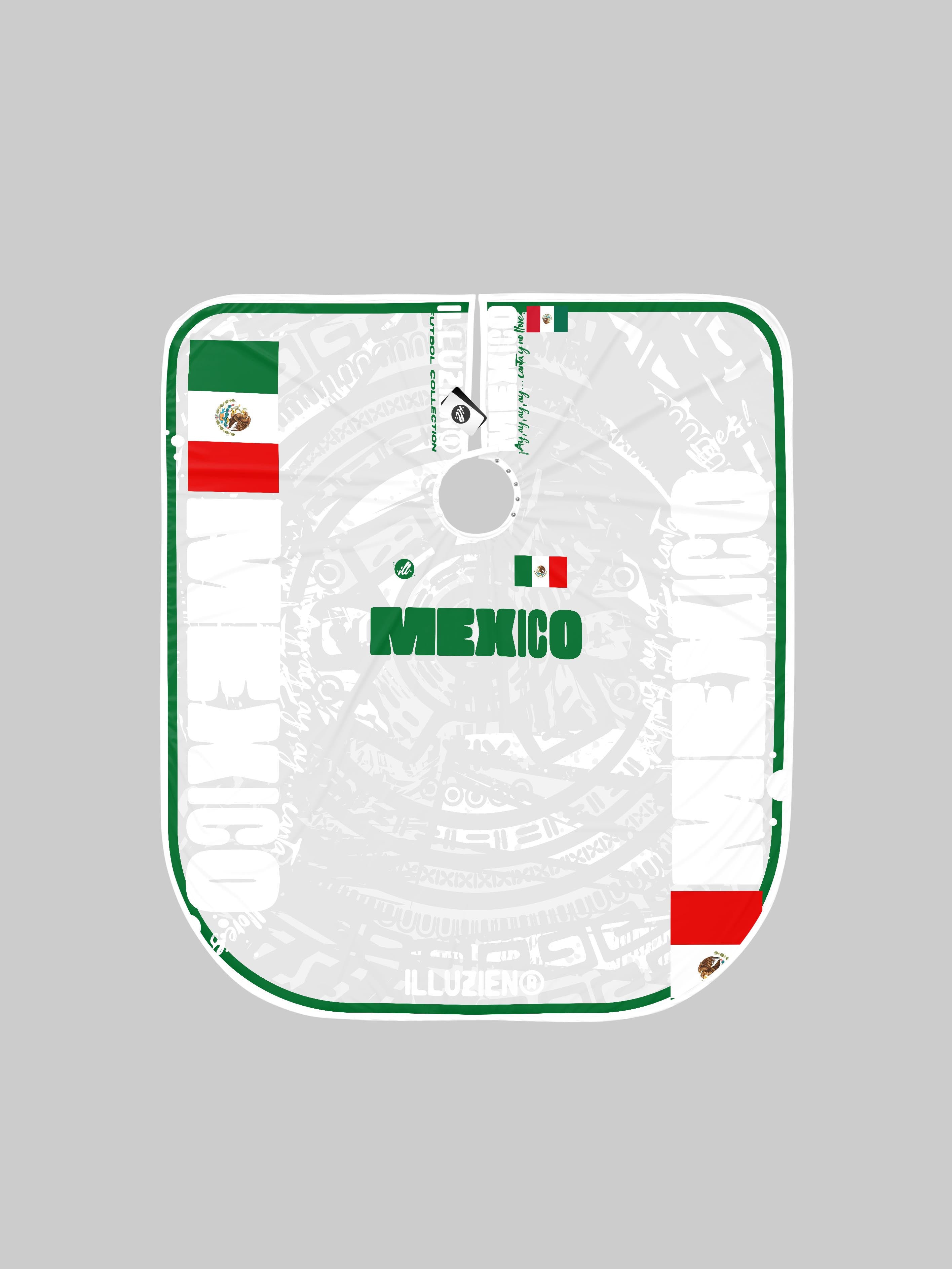 White Mexico Futbol PRO Cape-thumbmail-6