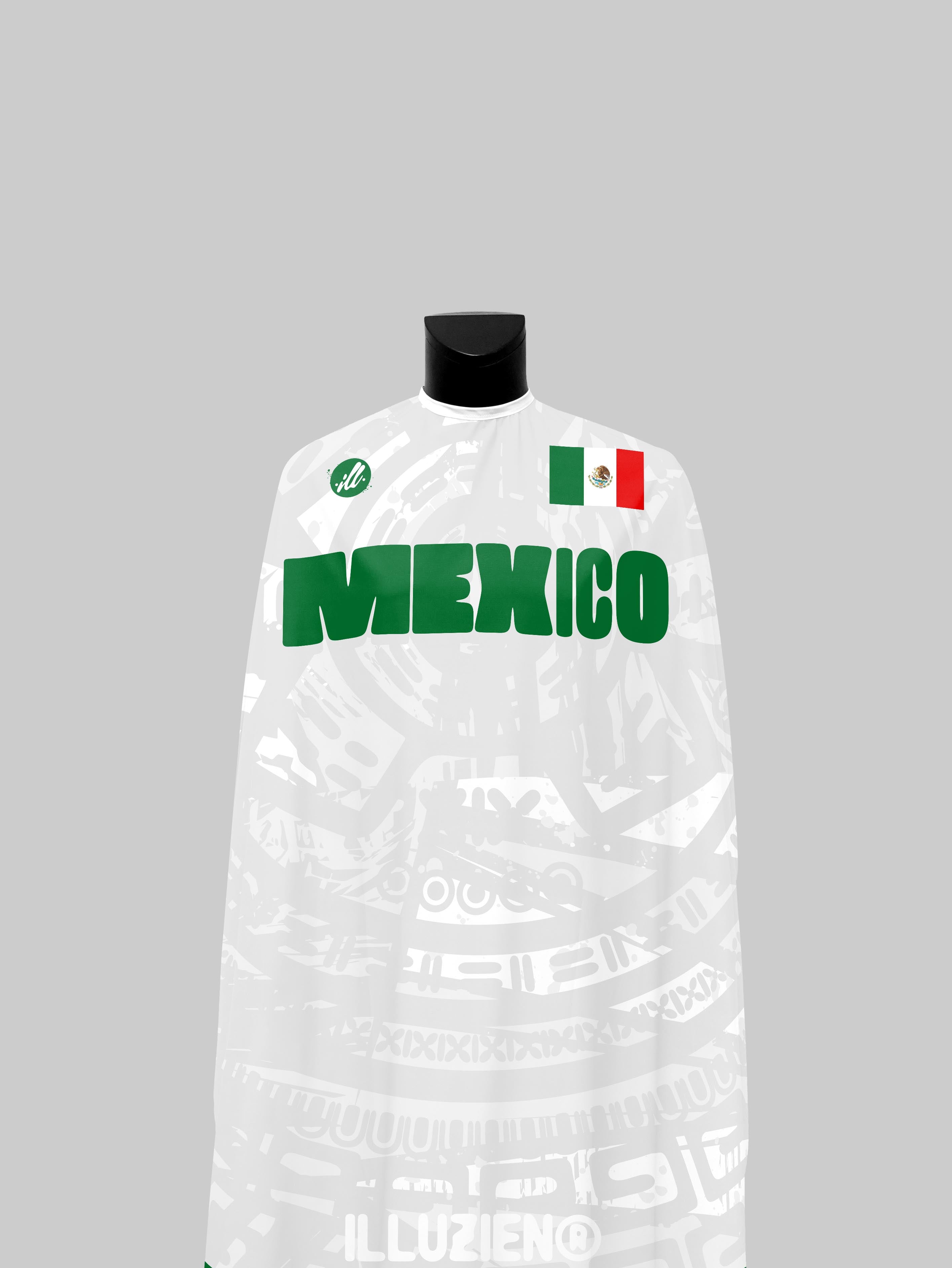 White Mexico Futbol PRO Cape-thumbmail-2