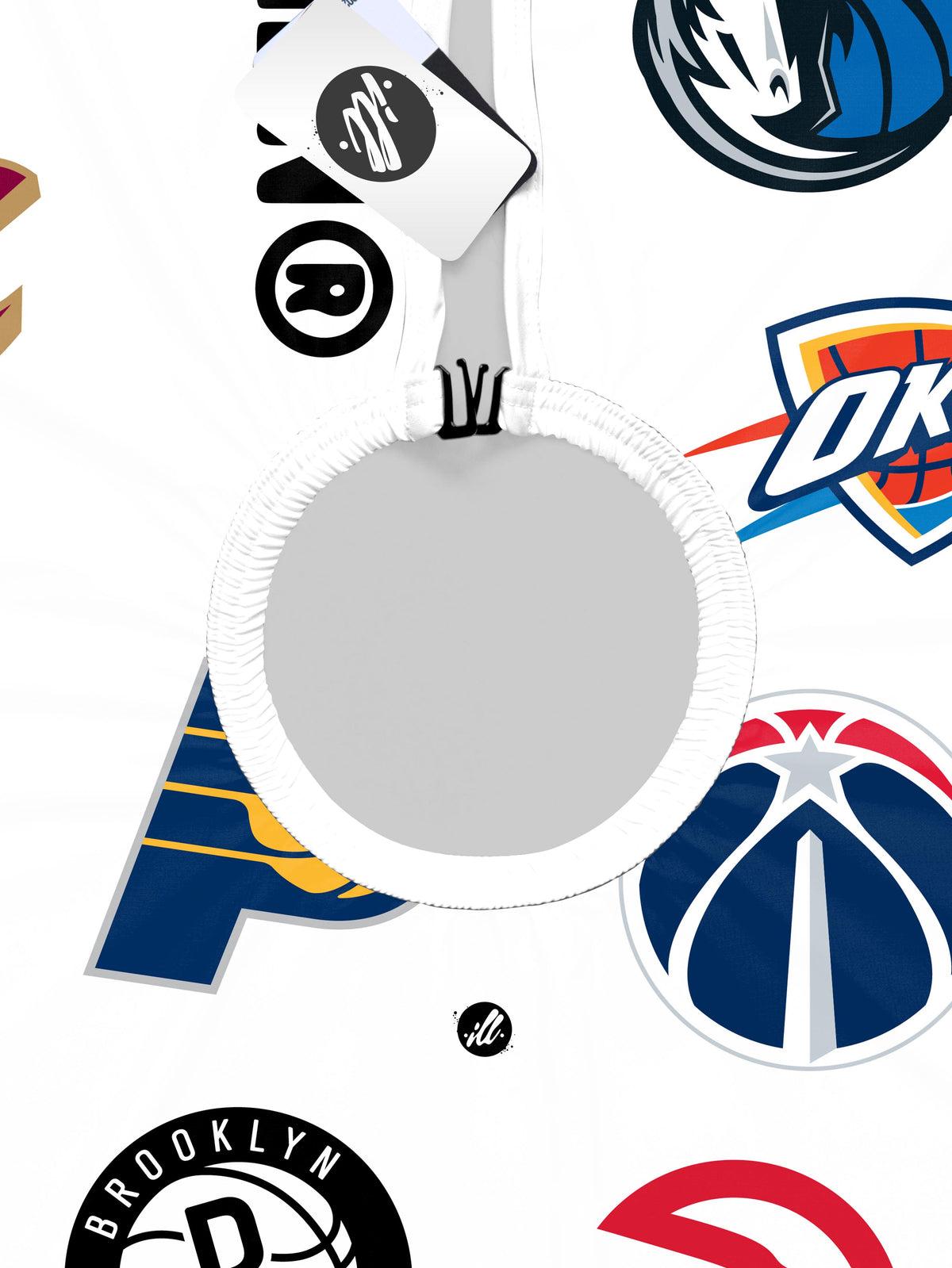 White NBA Primary Multi-Logo PRO Cape-thumbmail-4